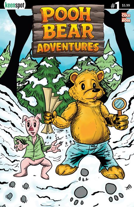 POOH BEAR ADVENTURES #1 CVR C JASON TURNER (BAGGED WITH TRADING CARD) (Order By 01/05/26) (Estimated In Store By 02/18/26)