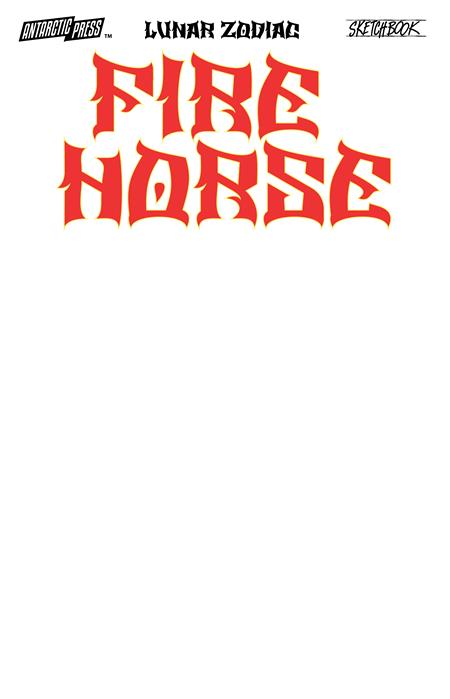 FIRE HORSE SKETCHBOOK (Order By 01/05/26) (Estimated In Store By 02/11/26)