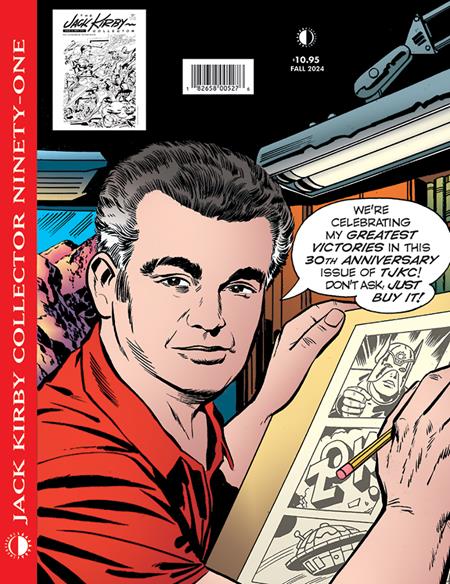 JACK KIRBY COLLECTOR #91 Previously Offered Thru Other Distributors (Order By 01/05/26) (Estimated In Store By 02/11/26)