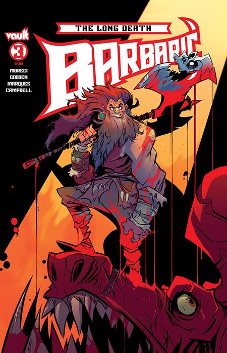 BARBARIC THE LONG DEATH #3 (OF 3) CVR B BRETT BEAN VAR (Order By 02/09/26) (Estimated In Store By 02/25/26)