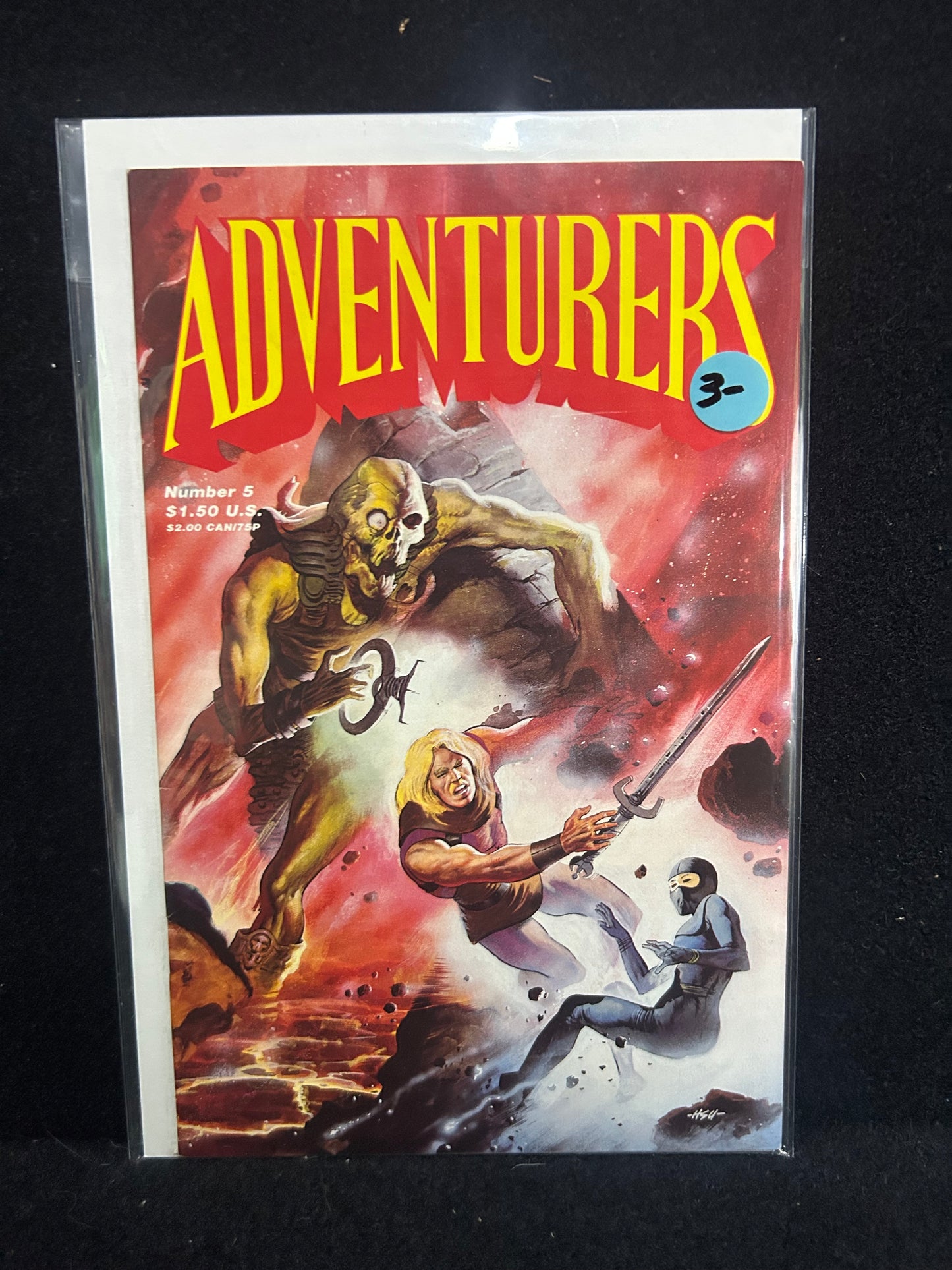 Adventurers #5 (Aircel 1987)
