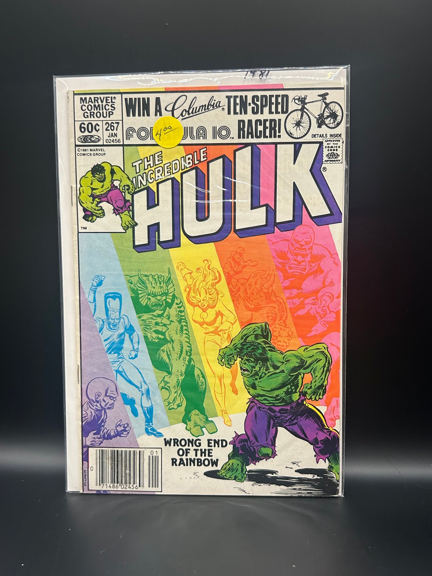 #267N Incredible Hulk (1962 Marvel 1st Series)