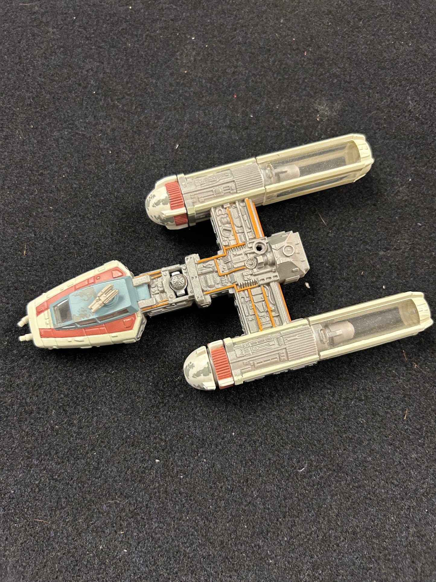 Star Wars Action Fleet 1996 with stand