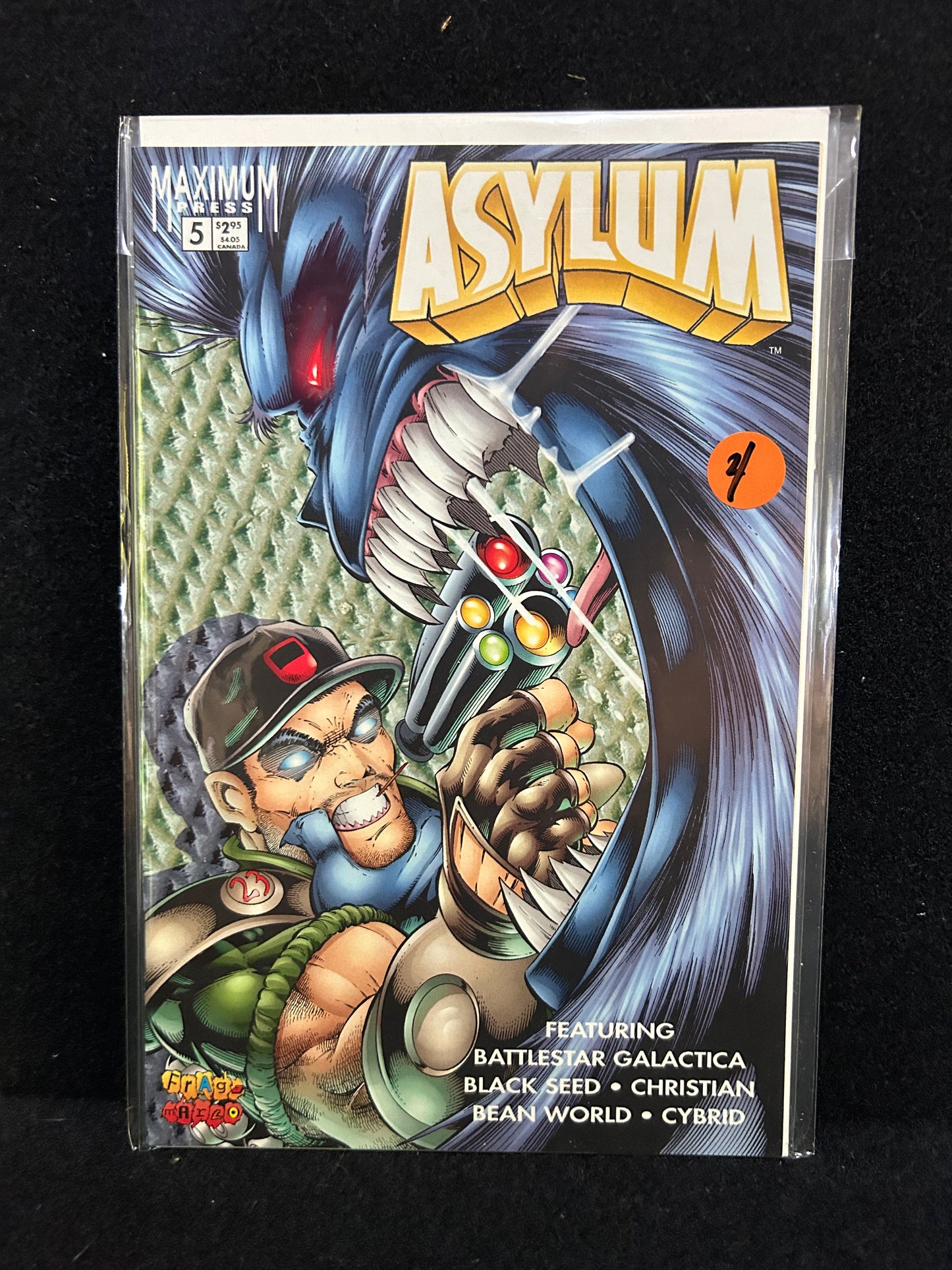 Asylum #5 - Featuring Battlestar Galactica (Maximum Press 1995)