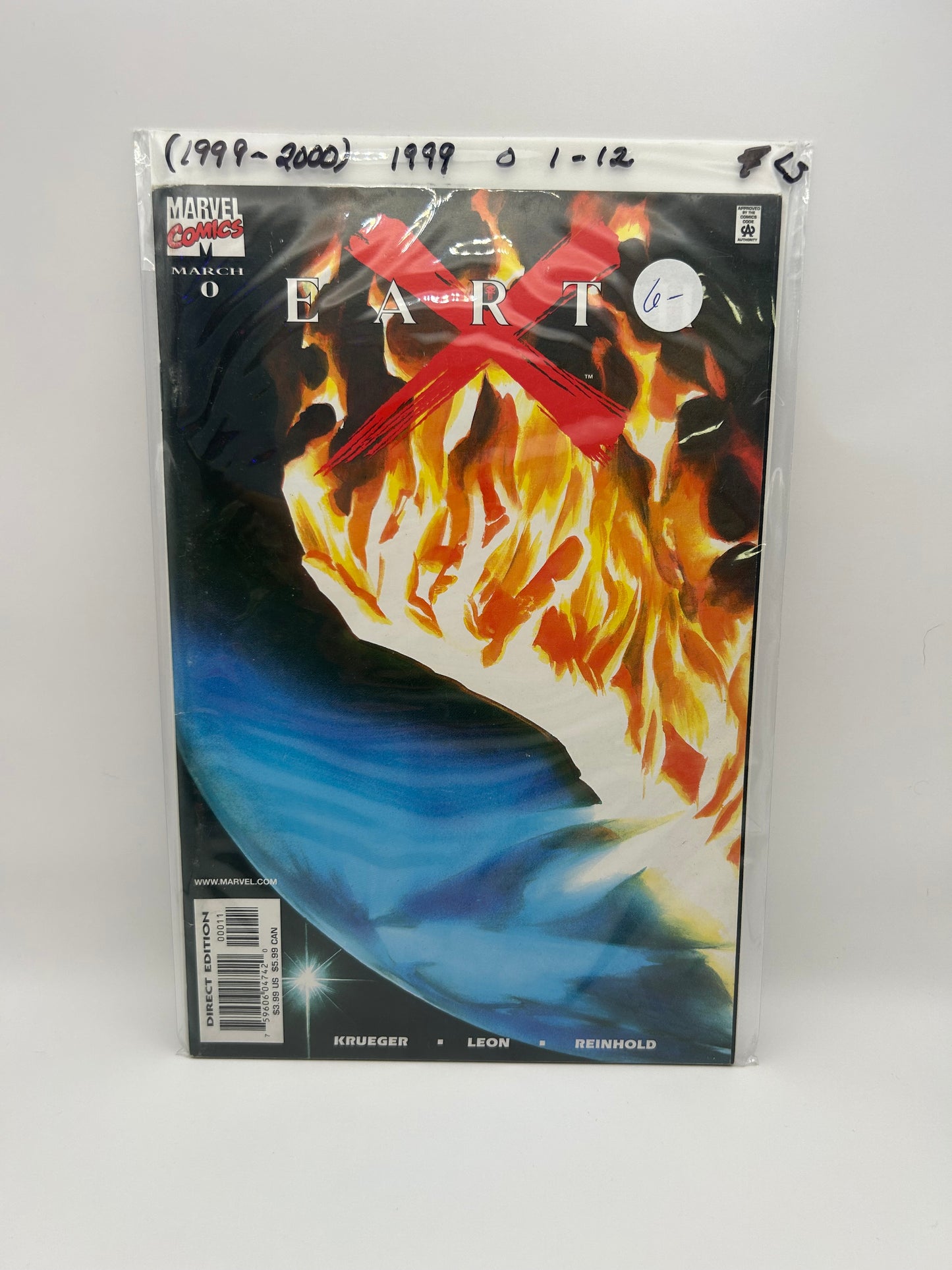 #0 First Printing - Earth X – Marvel – 1999–2000 – Ongoing Series – #0–13