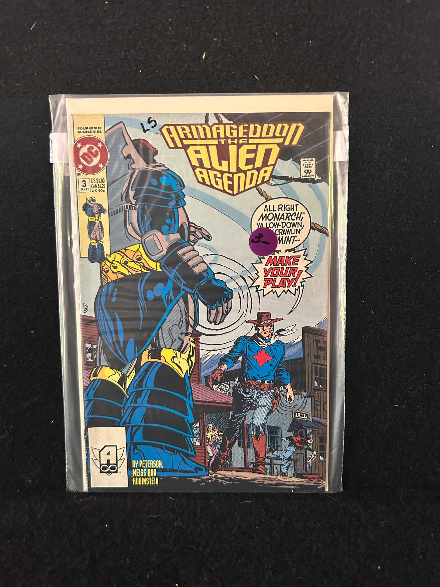 Armageddon The Alien Agenda #3 (DC 1992)