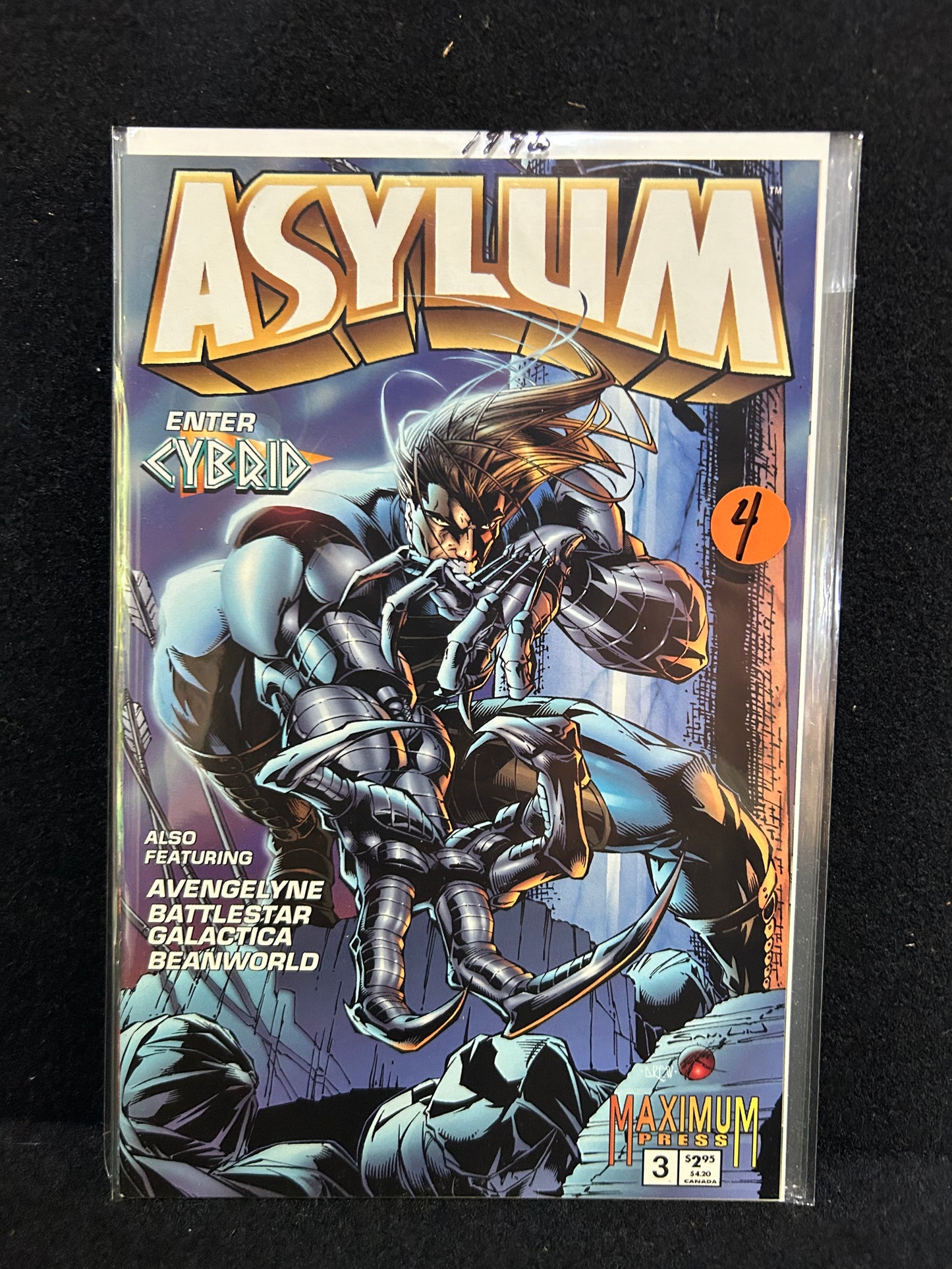 Asylum #3 - Enter Cybrid (Maximum Press 1995)