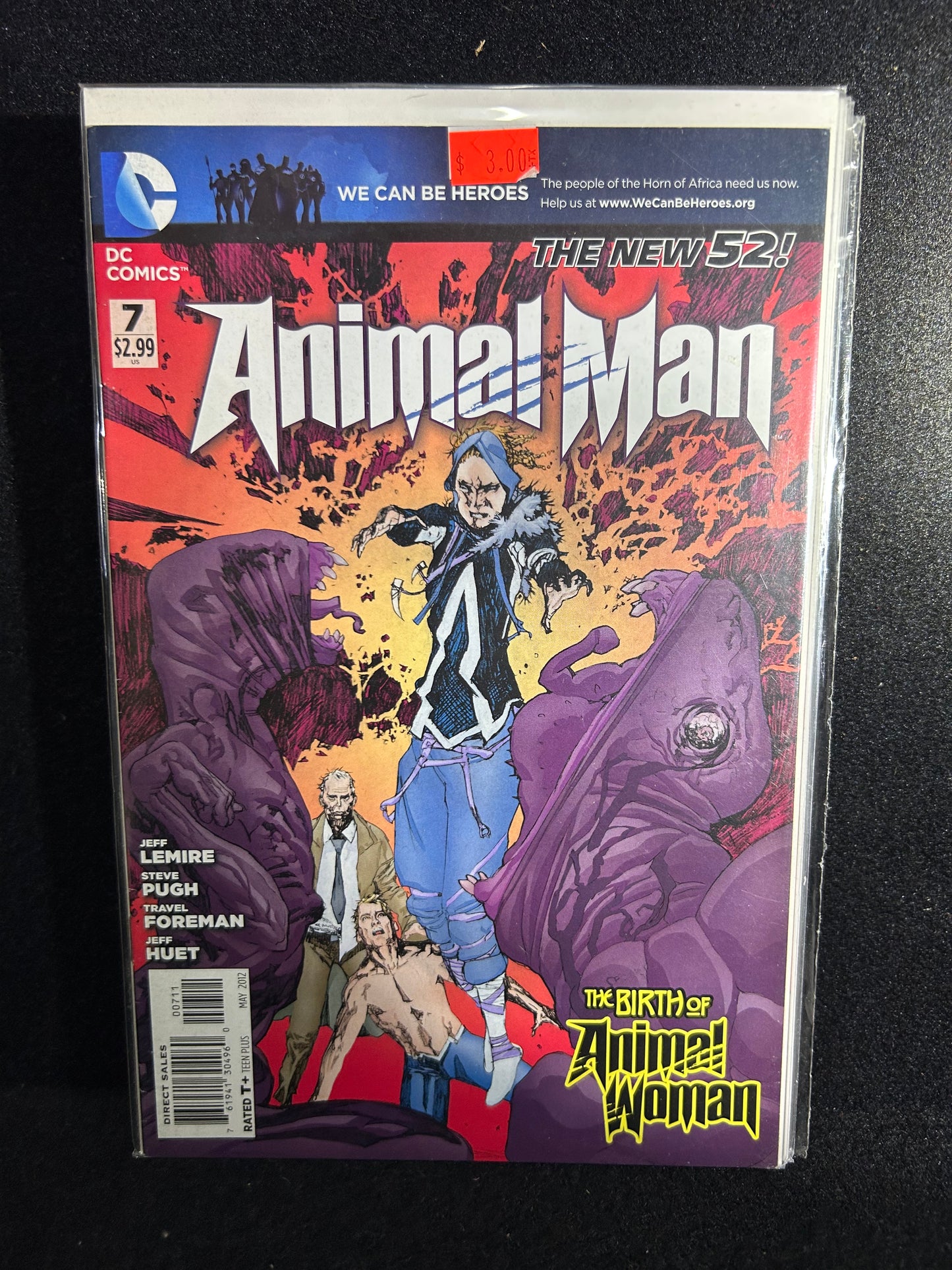 Animal Man #7 (DC New 52 2012)