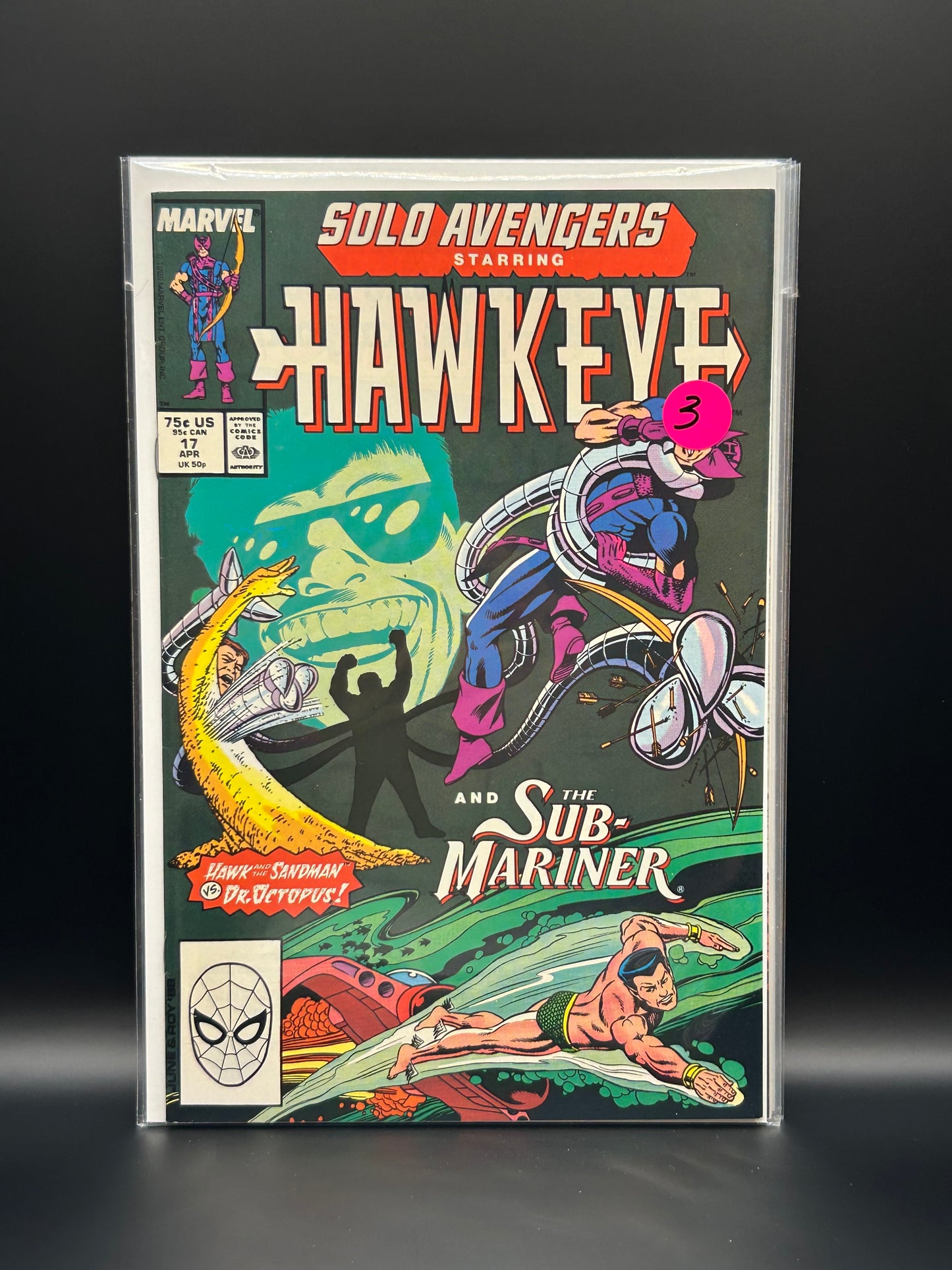 #17D Solo Avengers (1987 Marvel)