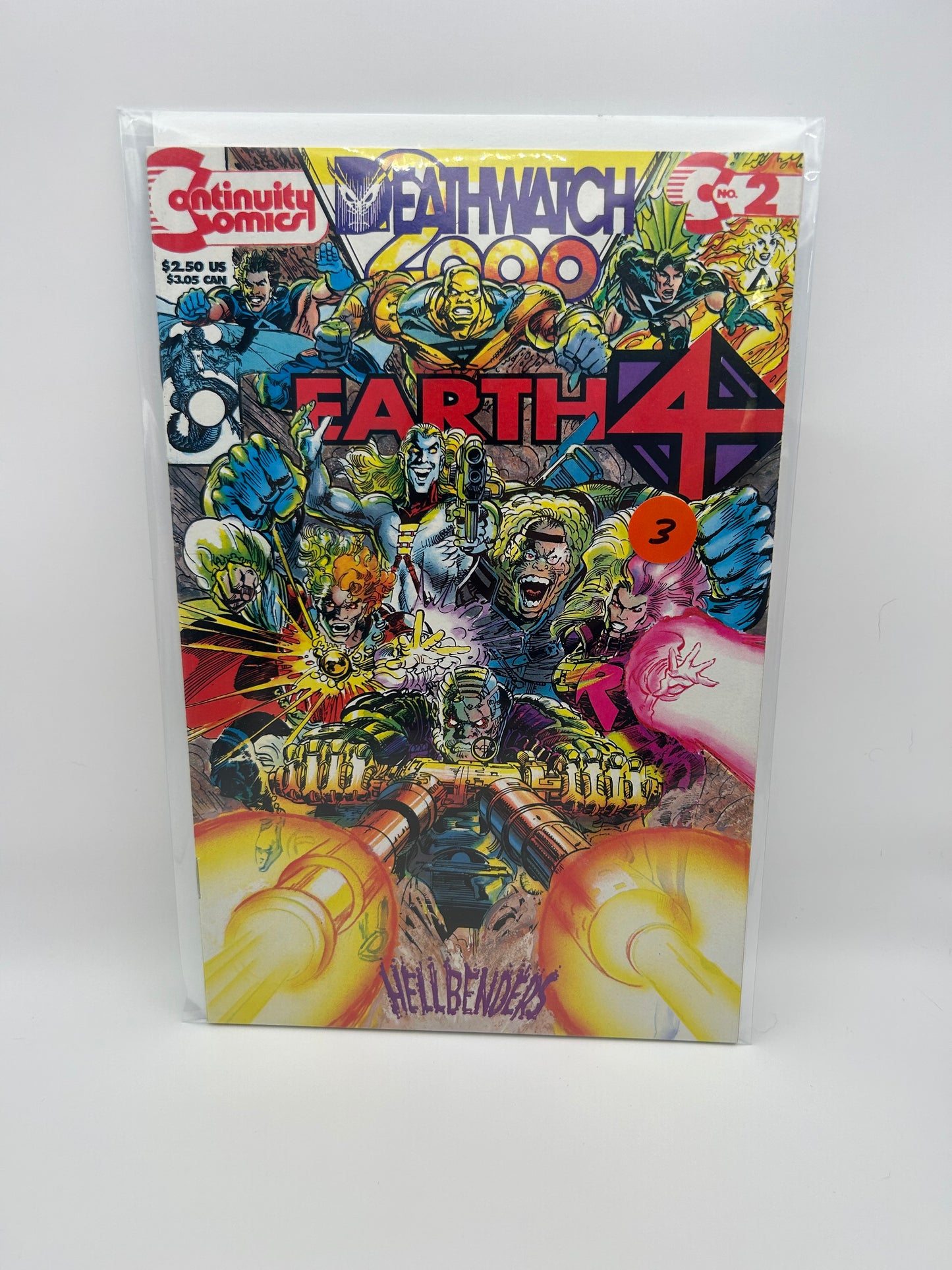 #2 - Earth 4 – Continuity Comics – 1993 – Limited Series – #1–3