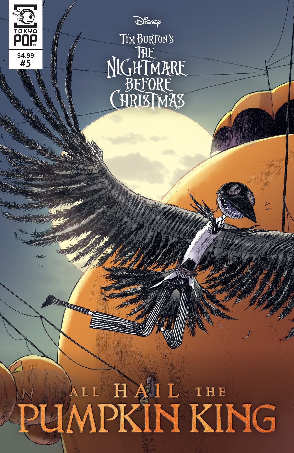 Disney Tim Burton's The Nightmare Before Christmas: All Hail the Pumpkin King, Issue #5 (Pre-Order by 09/28/26 | Est. In-Store: 11/11/26 | Ships after release)