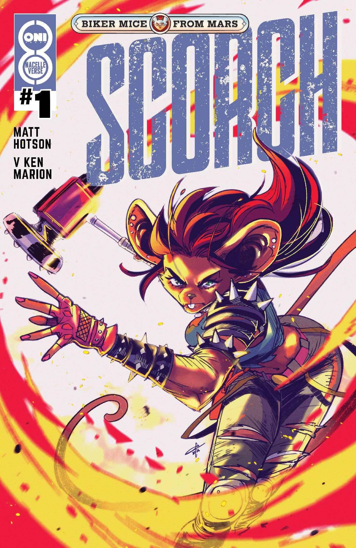 BIKER MICE FROM MARS SCORCH #1 CVR B ELEONORA CARLINI VAR (Pre-Order by 07/06/26 | Est. In-Store: 08/12/26 | Ships after release)