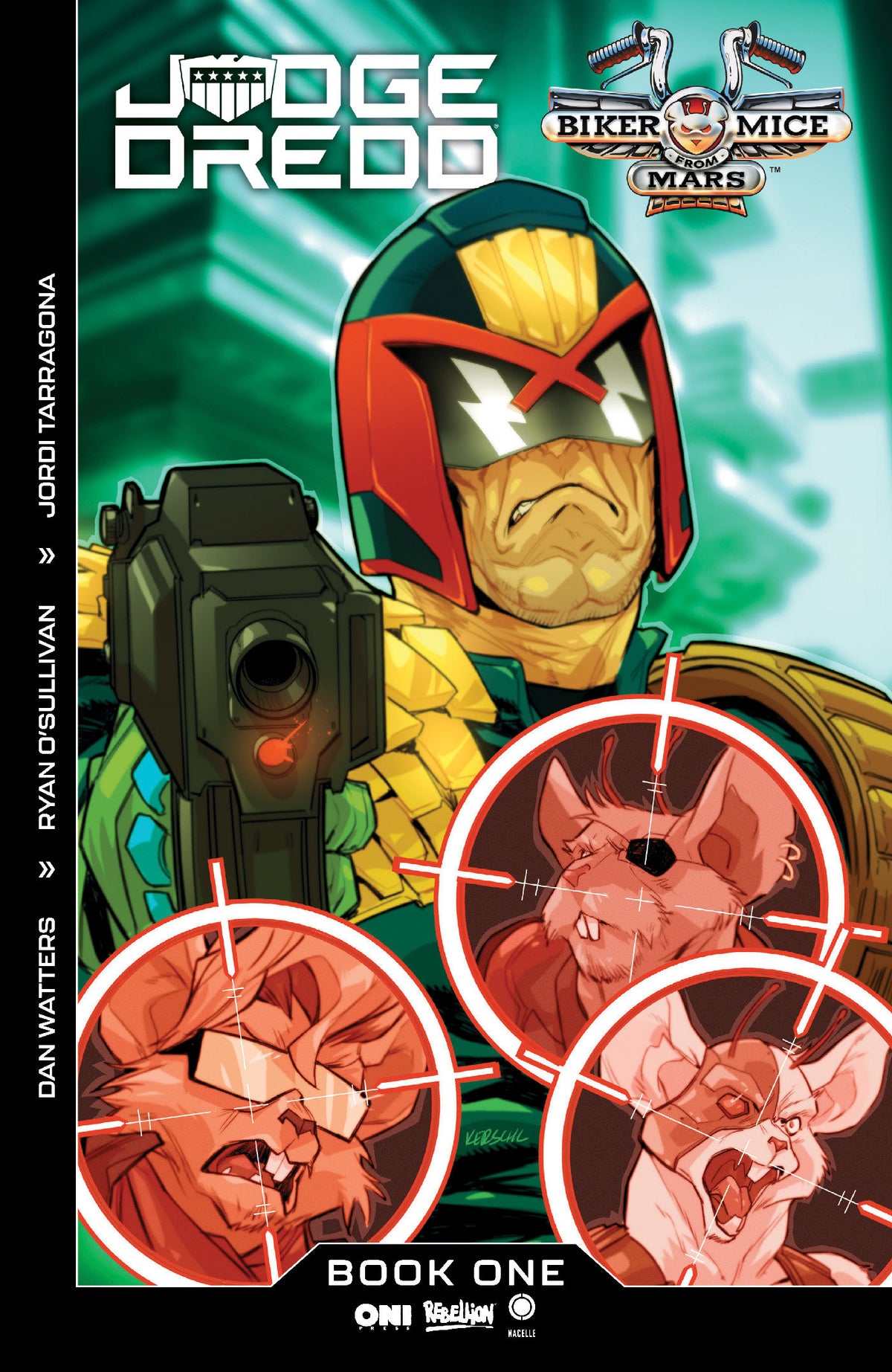 Judge Dredd/Biker Mice from Mars #1 Cover B Karl Kerschl Var (Pre-Order by 10/26/26 | Est. In-Store: 12/02/26 | Ships after release)