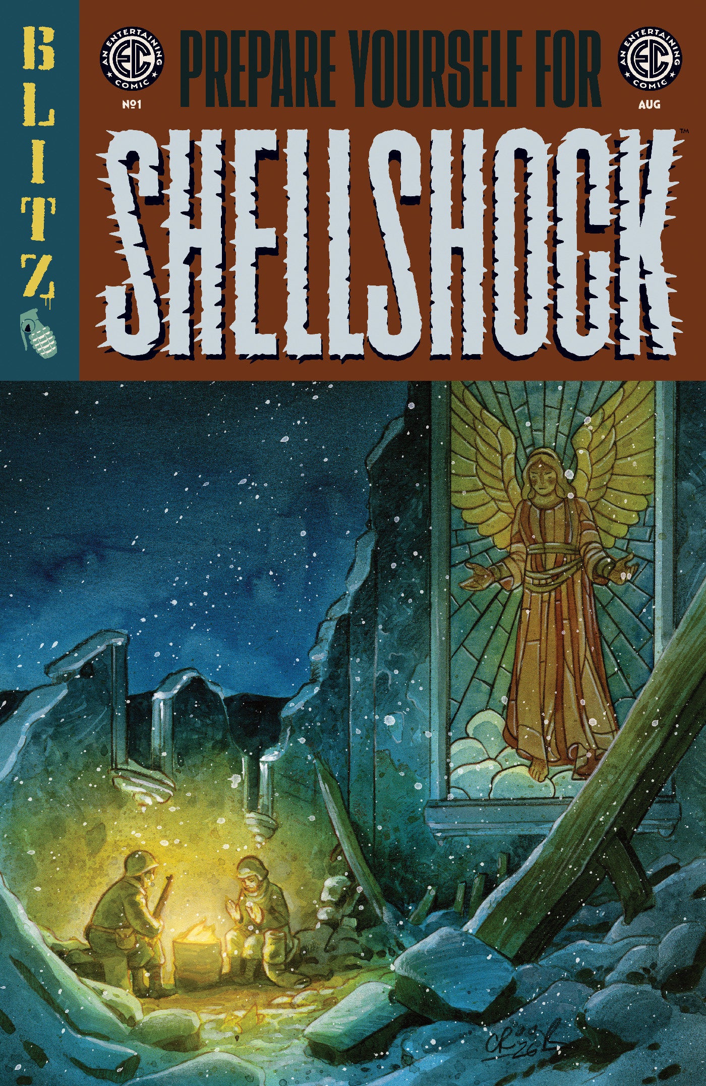 EC SHELLSHOCK #1 CVR B TYLER CROOK VAR (Pre-Order by 07/13/26 | Est. In-Store: 08/19/26 | Ships after release)