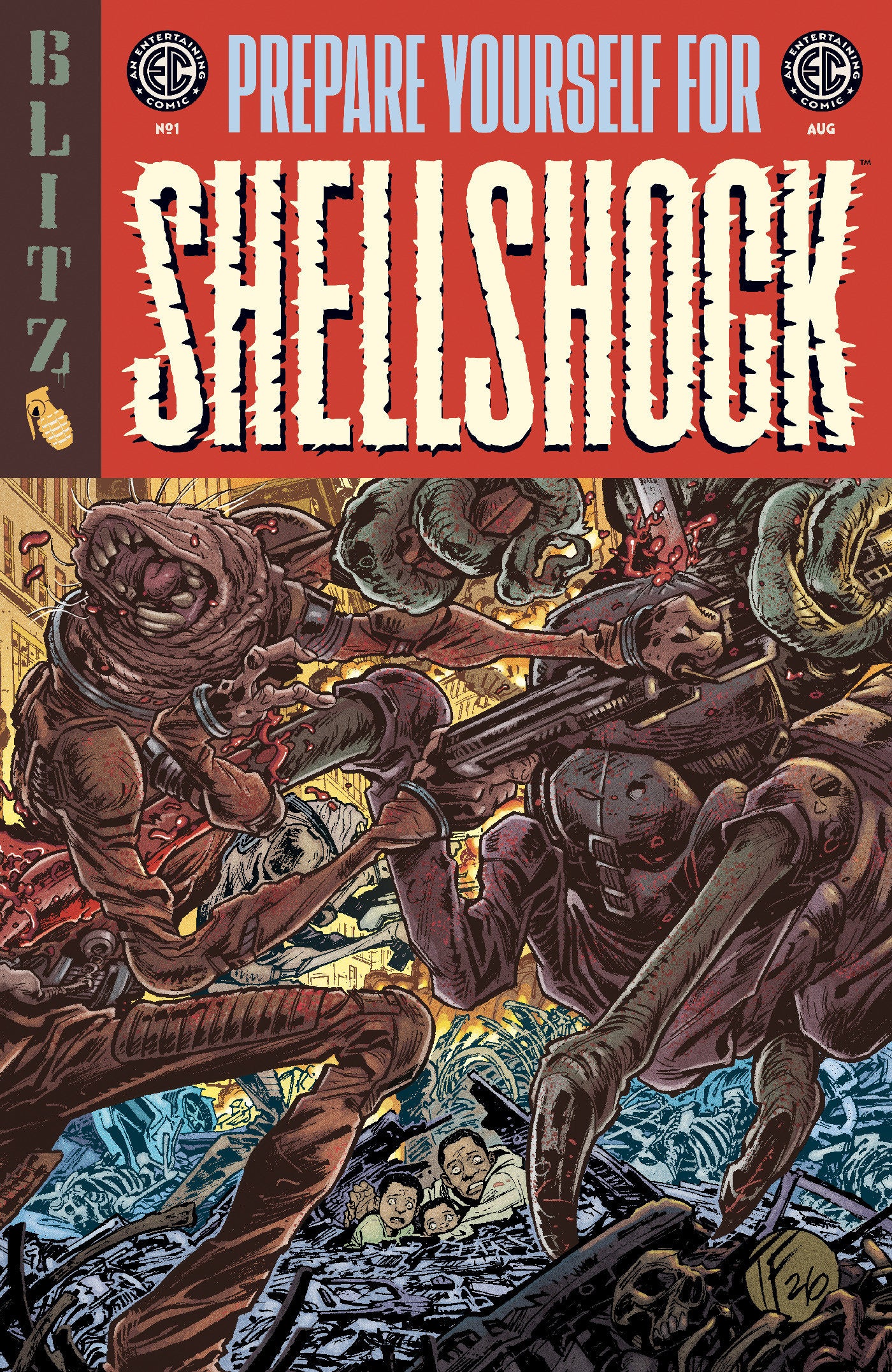 EC SHELLSHOCK #1 CVR C TOM FOWLER VAR (Pre-Order by 07/13/26 | Est. In-Store: 08/19/26 | Ships after release)
