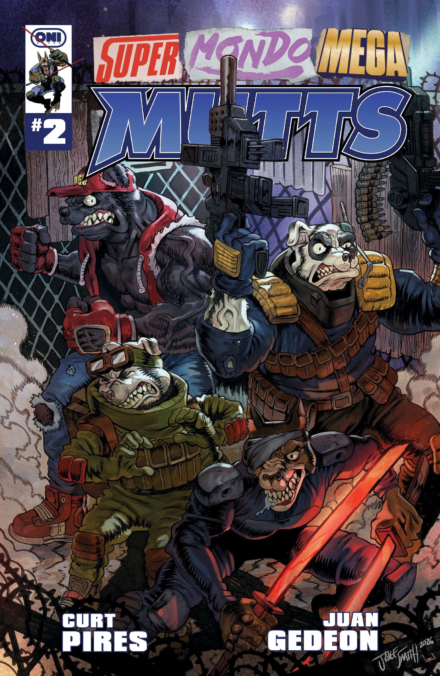 SUPER MONDO MEGA MUTTS #2 CVR D JAKE SMITH VAR (Pre-Order by 07/20/26 | Est. In-Store: 08/26/26 | Ships after release)