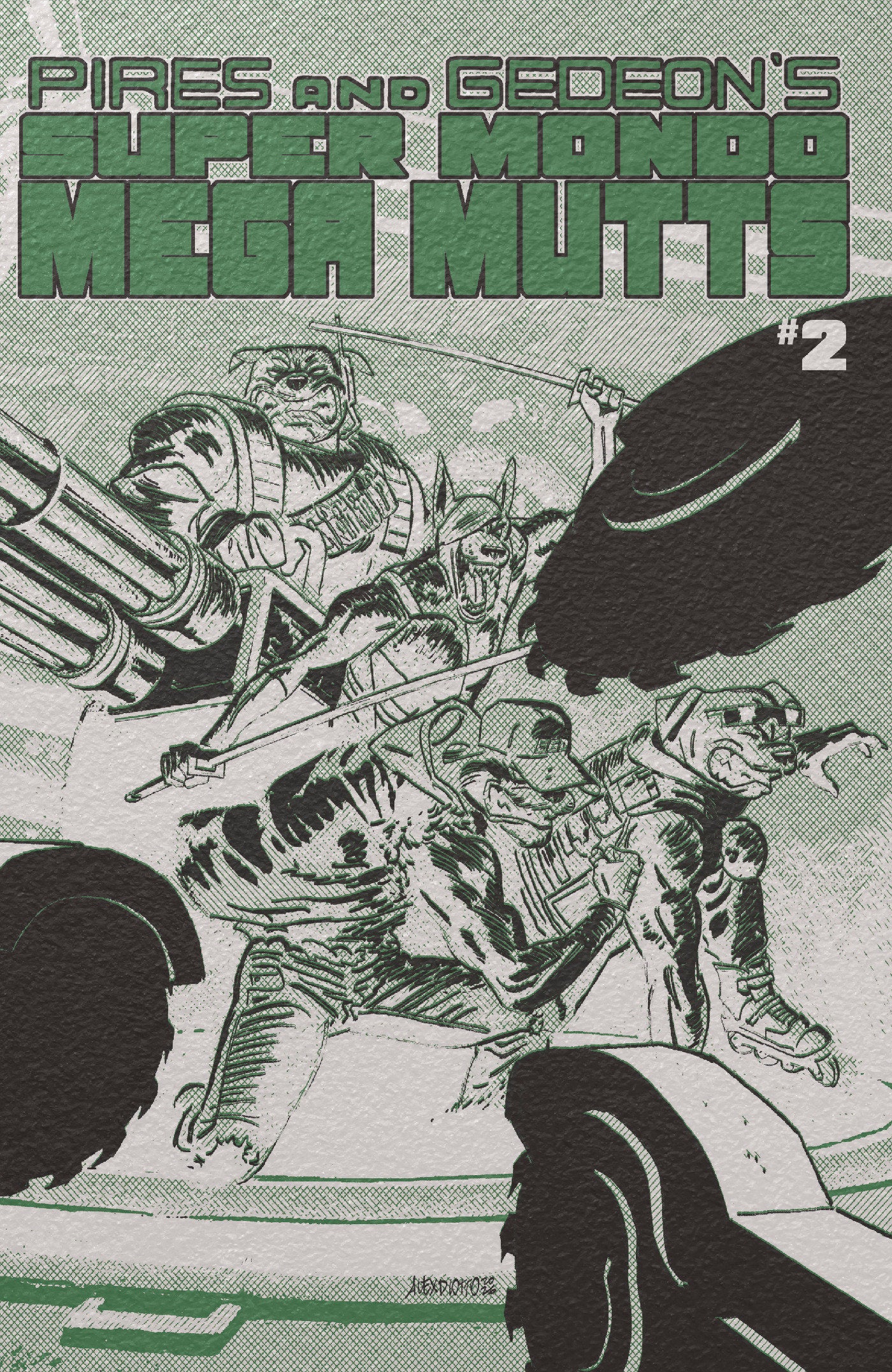 SUPER MONDO MEGA MUTTS #2 CVR E ALEX DIOTTO FOIL VAR (Pre-Order by 07/20/26 | Est. In-Store: 08/26/26 | Ships after release)
