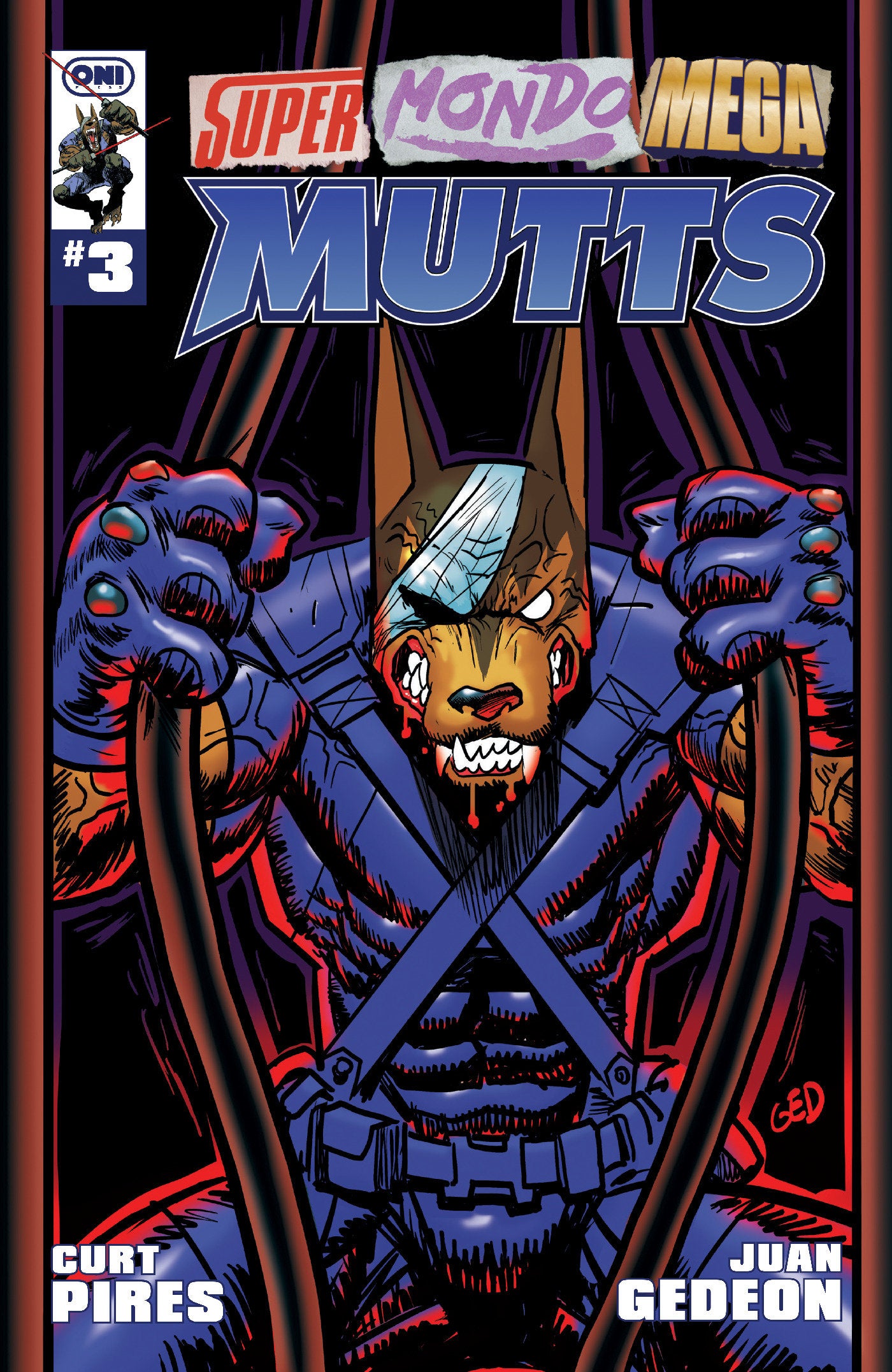 SUPER MONDO MEGA MUTTS #3 CVR A JUAN GEDEON (Pre-Order by 08/24/26 | Est. In-Store: 09/30/26 | Ships after release)