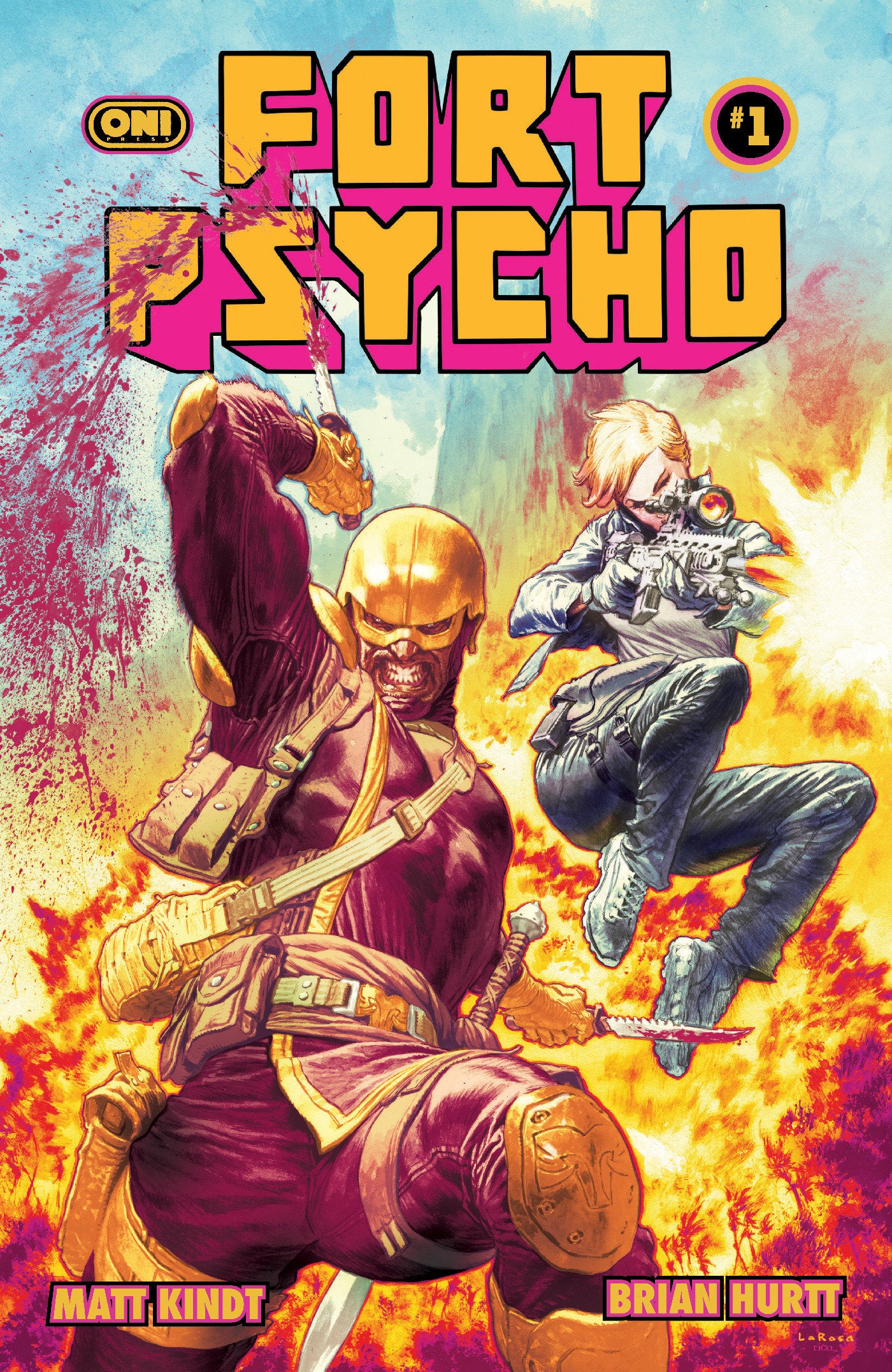 FORT PSYCHO #1 CVR B LEWIS LAROSA VAR (Pre-Order by 06/29/26 | Est. In-Store: 08/05/26 | Ships after release)