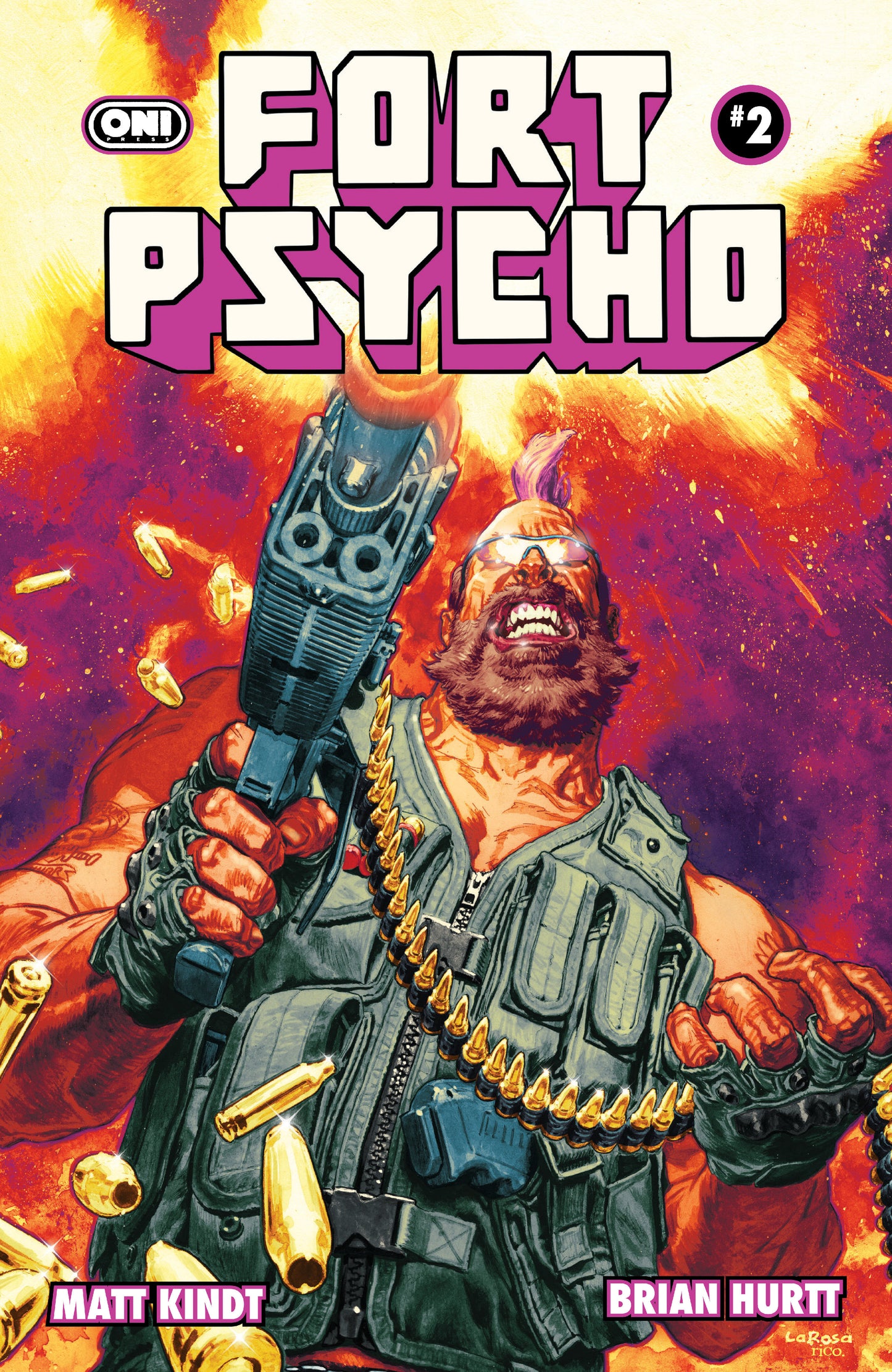 FORT PSYCHO #2 CVR B LEWIS LAROSA VAR (Pre-Order by 08/17/26 | Est. In-Store: 09/23/26 | Ships after release)