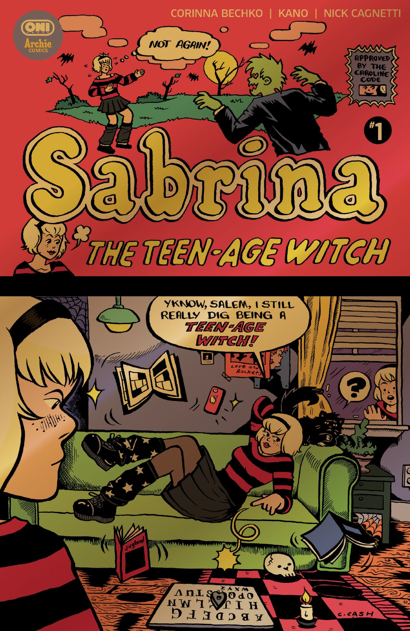 SABRINA THE TEENAGE WITCH #1 CVR G CAROLINE CASH FOIL VAR (Pre-Order by 08/31/26 | Est. In-Store: 10/07/26 | Ships after release)