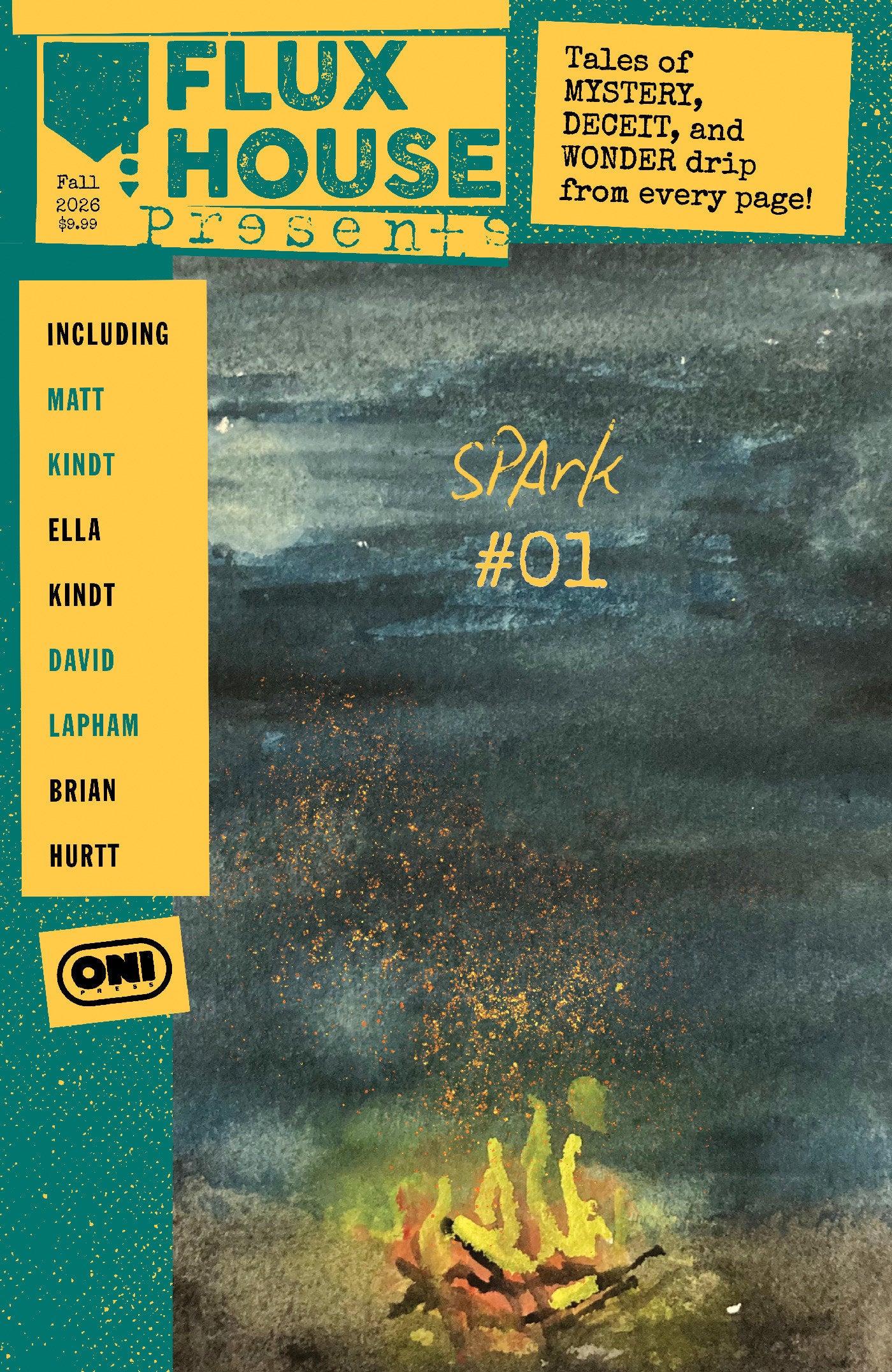 FLUX HOUSE PRESENTS #1 CVR A SHARLENE KINDT (Pre-Order by 08/31/26 | Est. In-Store: 10/07/26 | Ships after release)