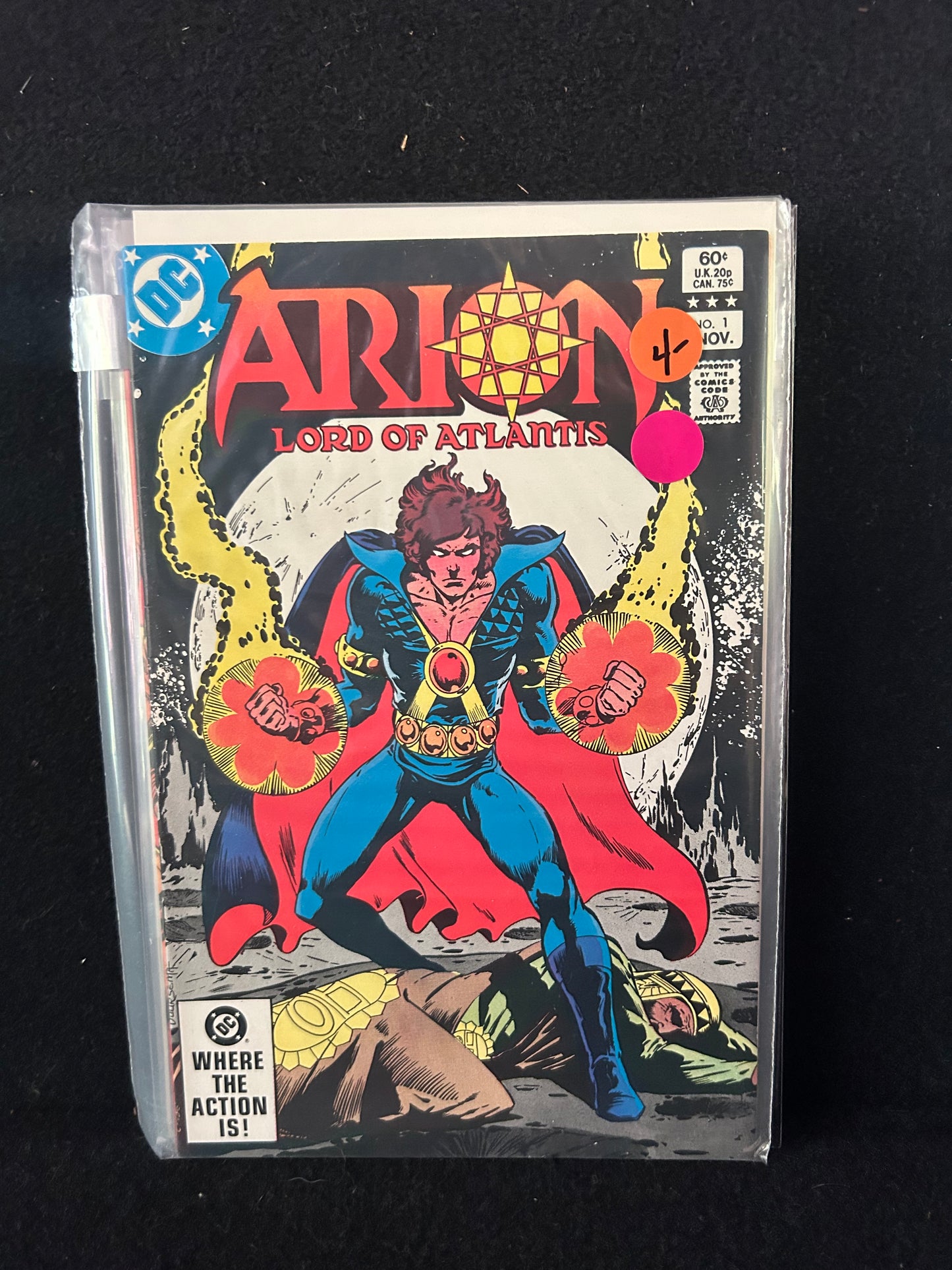 Arion Lord of Atlantis #1 (DC 1982)