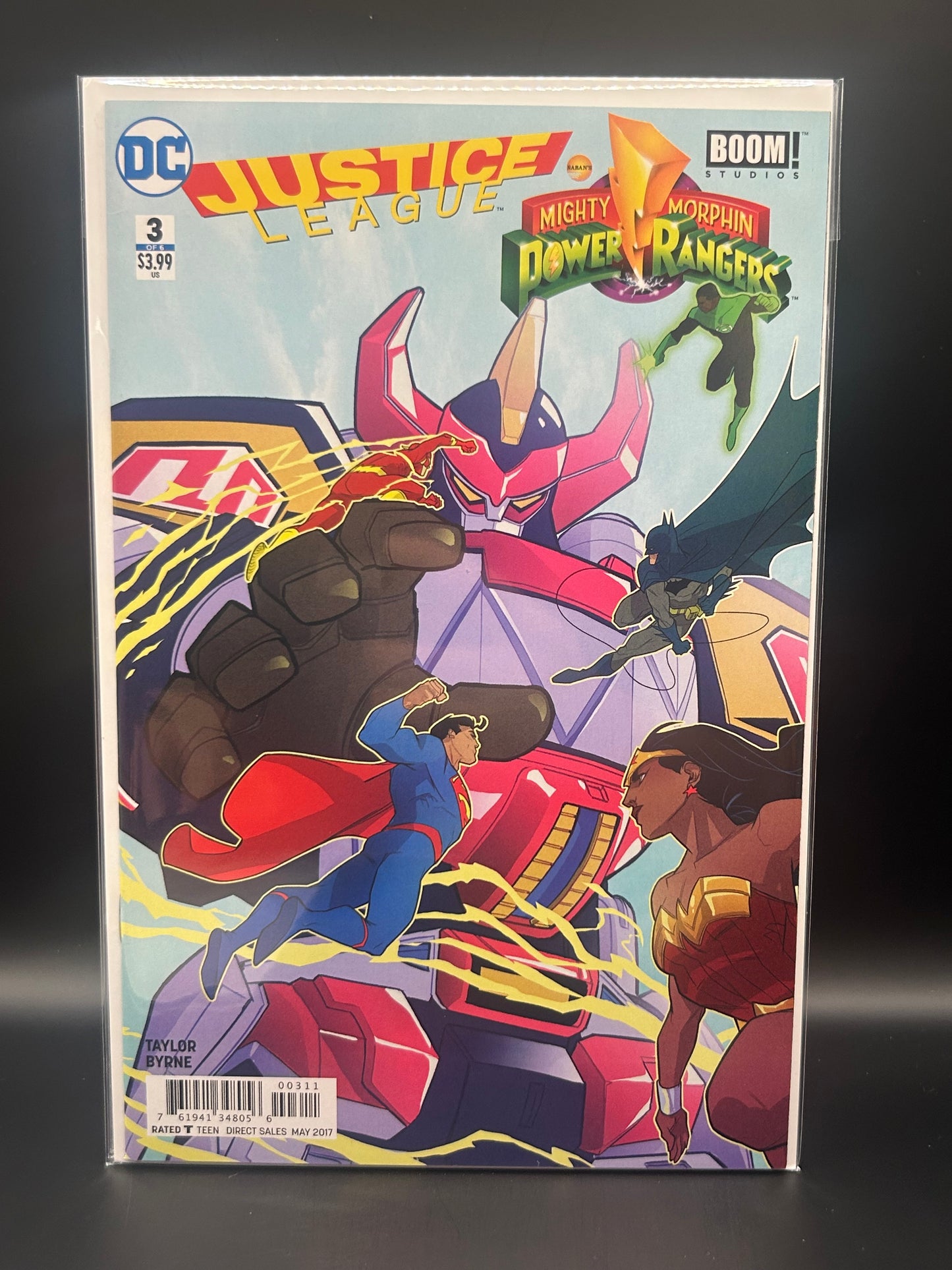 #3 Justice League Power Rangers (2016)