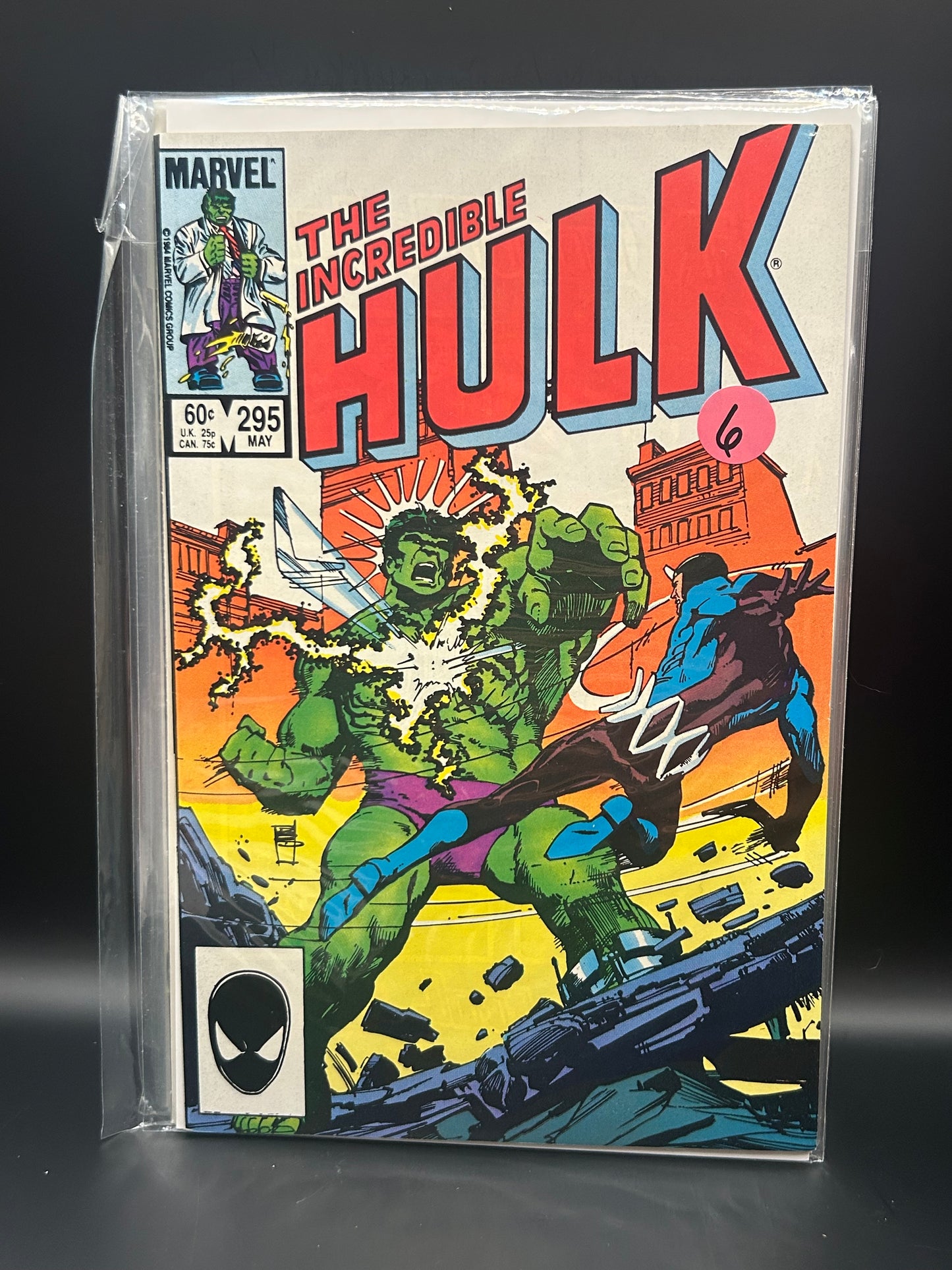 #295D Incredible Hulk (1962 Marvel 1st Series)