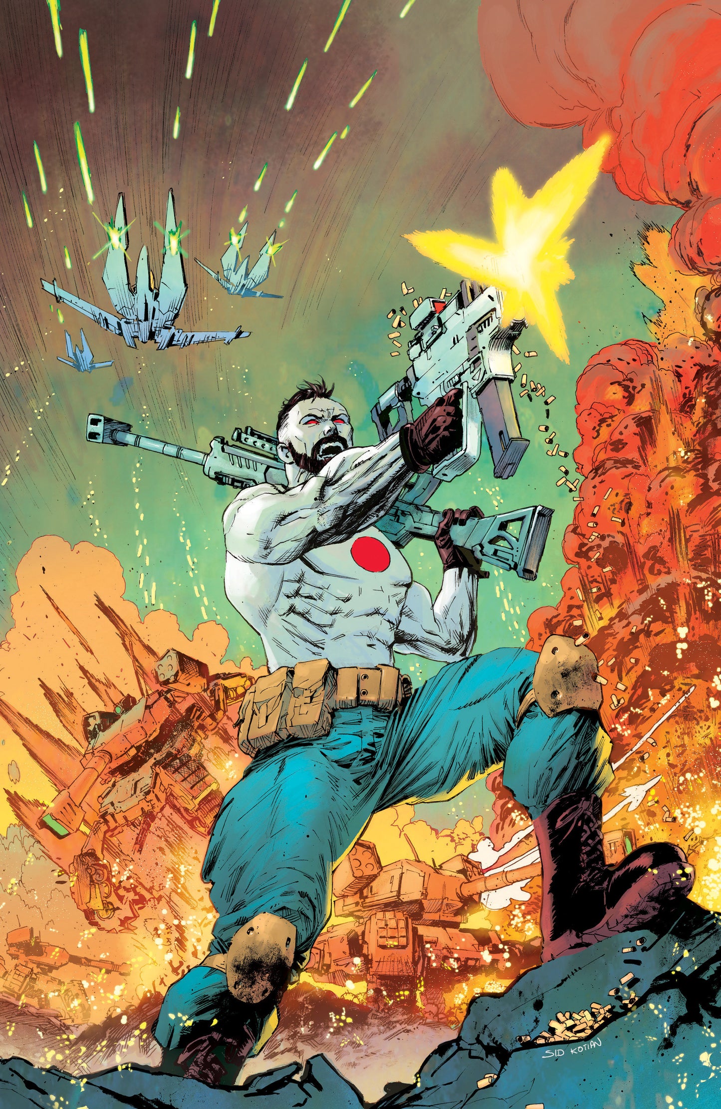 Valiant Beyond: Bloodshot #5--Man Made Hell #2 Variant D (Kotian Full Art) (Pre-Order by 06/29/26 | Est. In-Store: 08/05/26 | Ships after release)