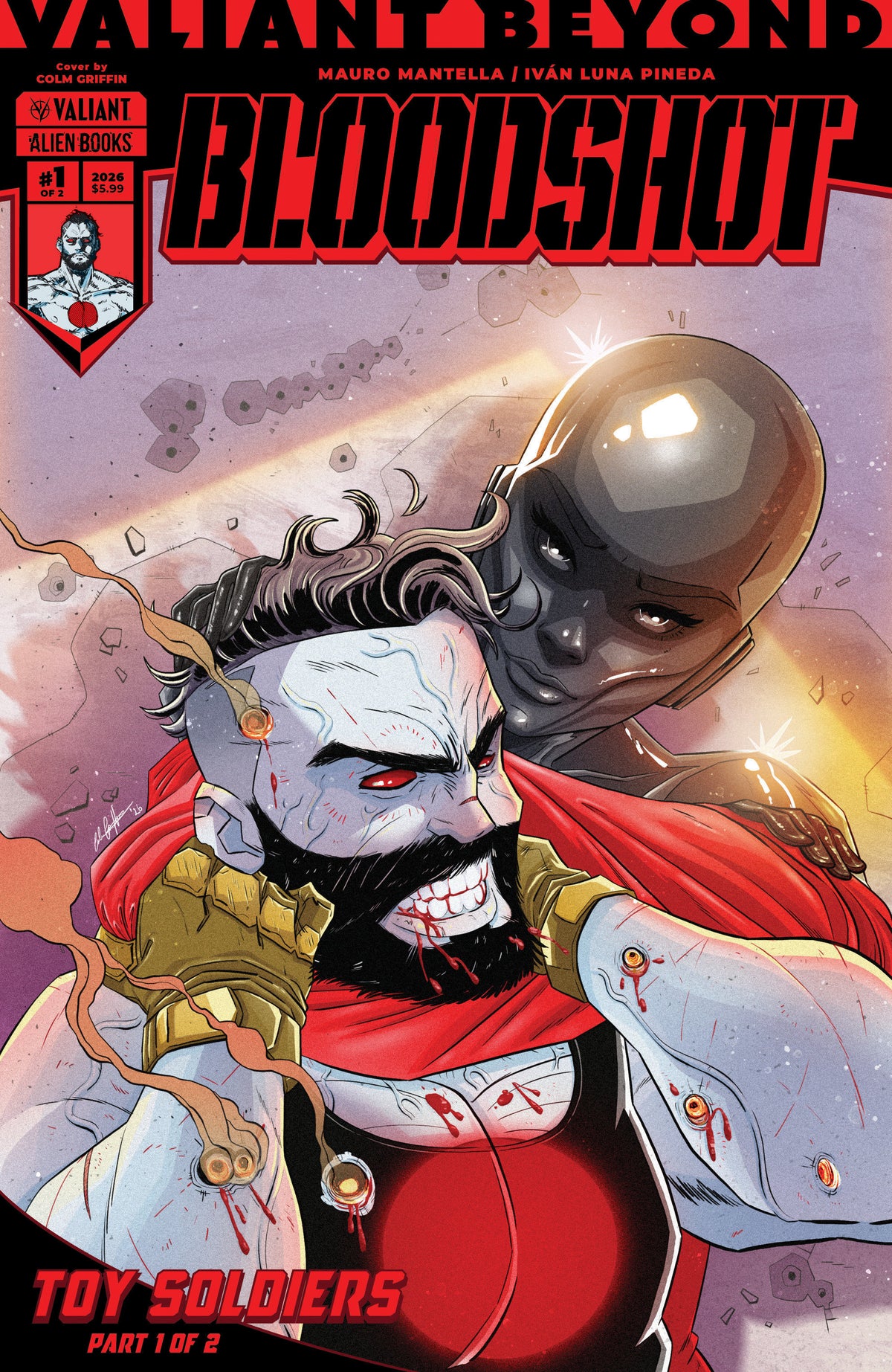 Valiant Beyond: Bloodshot #7--Toy Soldiers #1 Cover A (Griffin) (Pre-Order by 10/12/26 | Est. In-Store: 11/18/26 | Ships after release)