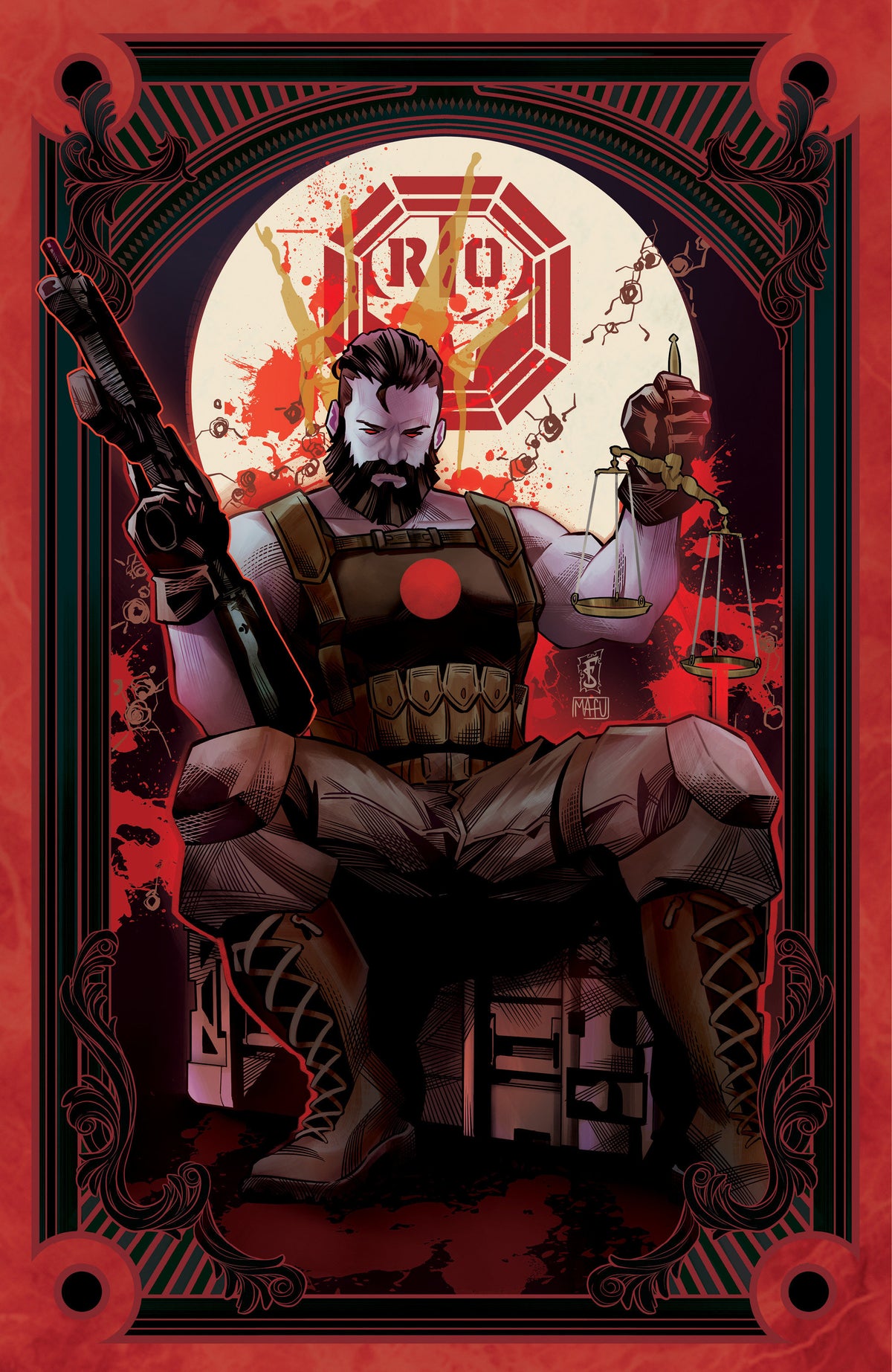 Valiant Beyond: Bloodshot #7--Toy Soldiers #1 Variant B (Sabbatini Full Art Tarot Variant) (Pre-Order by 10/12/26 | Est. In-Store: 11/18/26 | Ships after release)