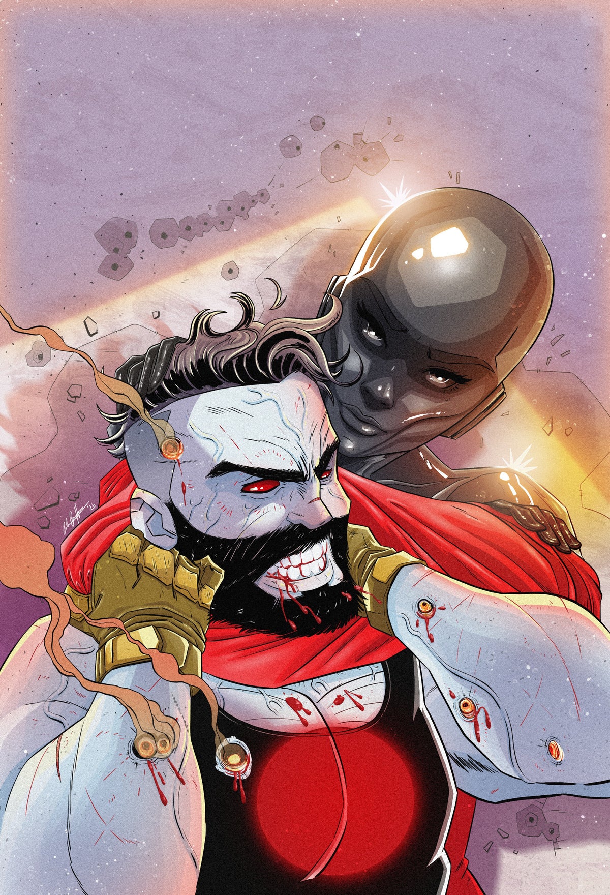 Valiant Beyond: Bloodshot #7--Toy Soldiers #1 Variant C (Griffin Full Art) (Pre-Order by 10/12/26 | Est. In-Store: 11/18/26 | Ships after release)