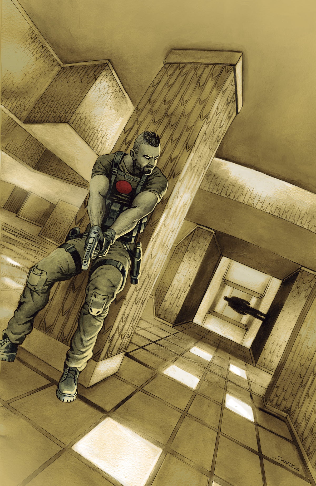 Valiant Beyond: Bloodshot #8--Toy Soldiers #2 Finale Variant C (Sanz Full Art) (Pre-Order by 10/12/26 | Est. In-Store: 11/25/26 | Ships after release)