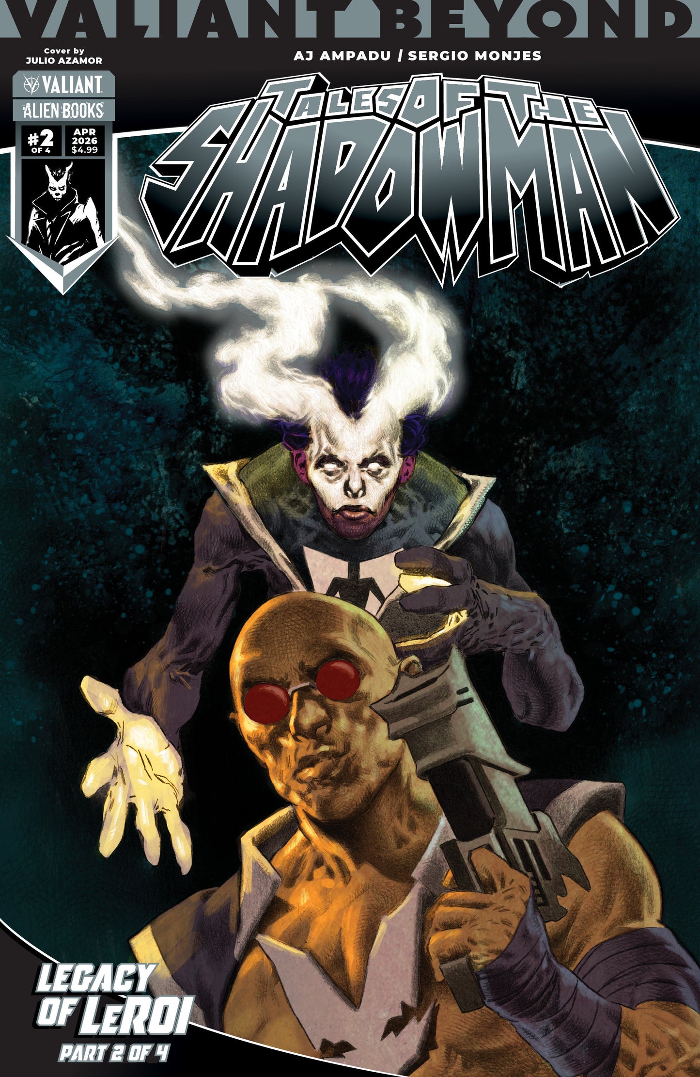 Valiant Beyond: Tales of the Shadowman #8--Legacy of LeRoi #2 Variant B (Azamor) (Pre-Order by 07/20/26 | Est. In-Store: 08/26/26 | Ships after release)