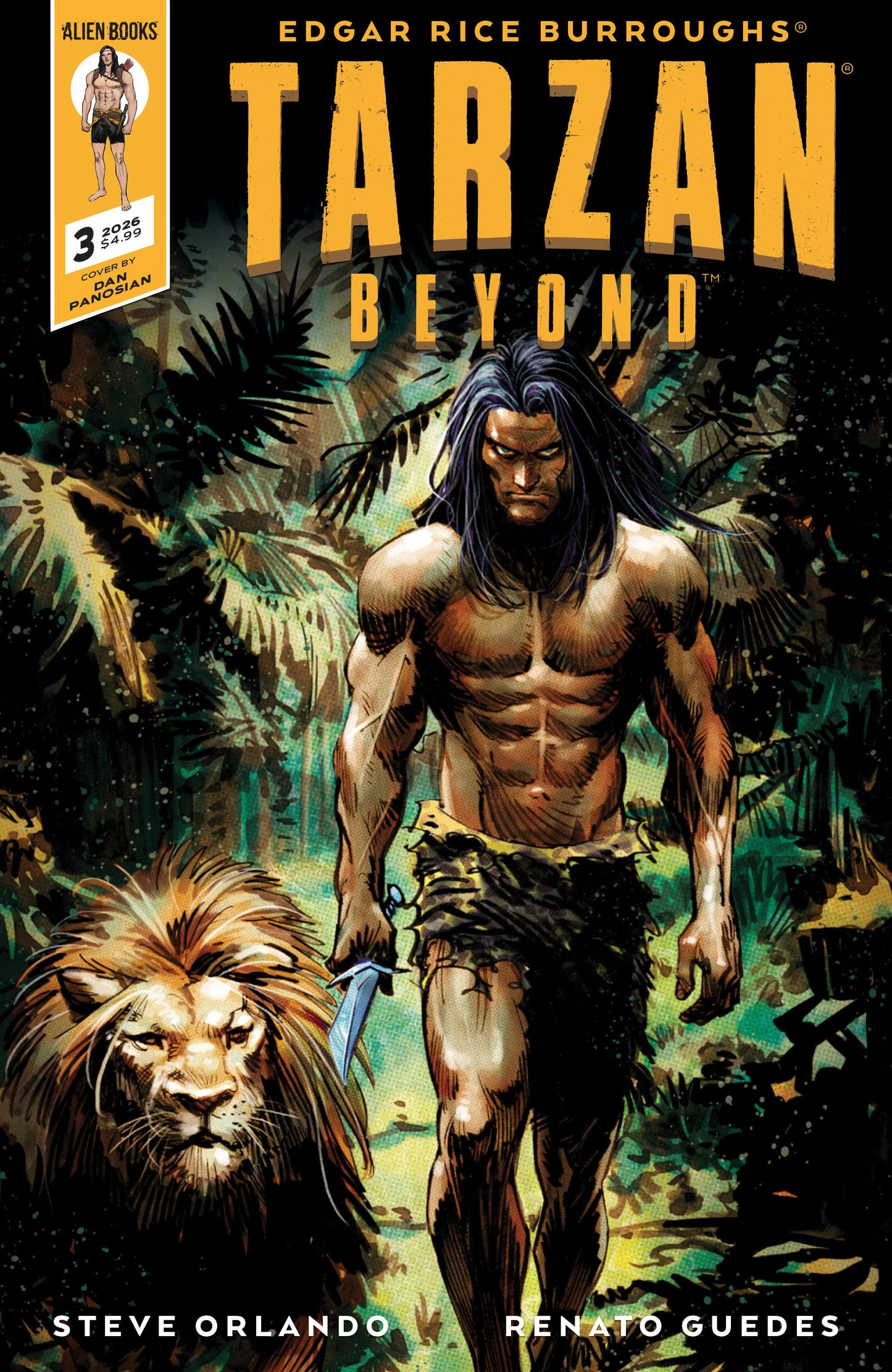 Tarzan Beyond #3 Variant C (Panosian) (Pre-Order by 08/03/26 | Est. In-Store: 09/09/26 | Ships after release)
