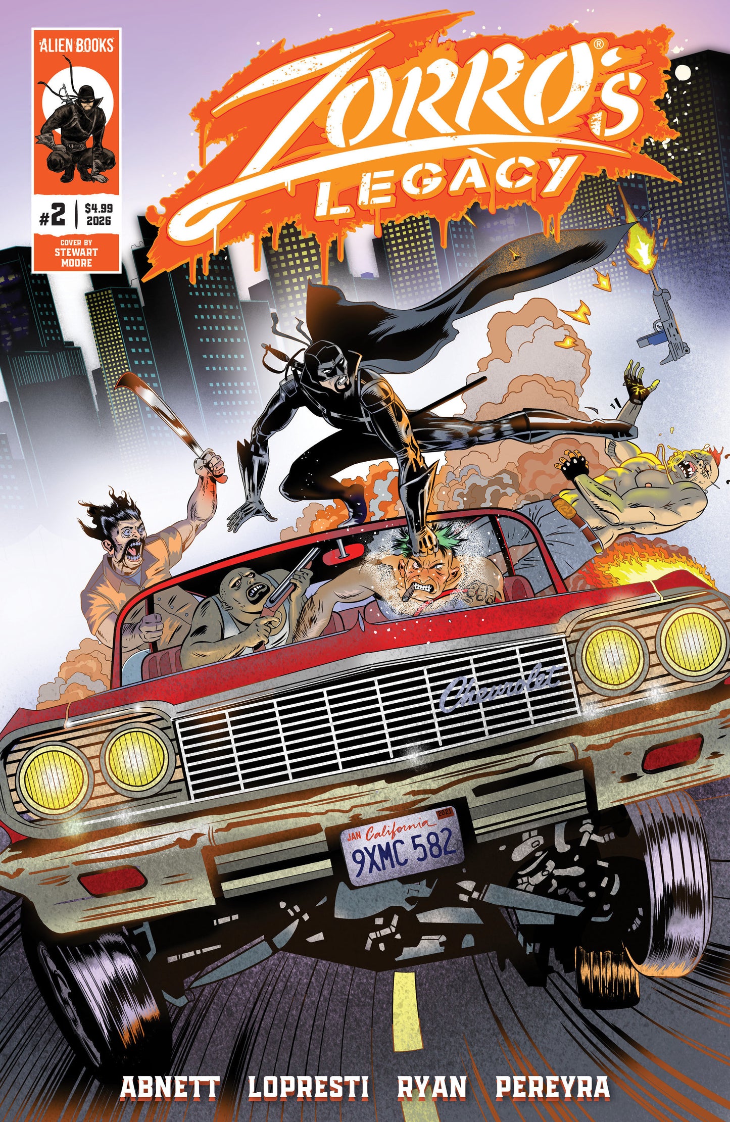 Zorro's Legacy #2 Variant B (Moore) (Pre-Order by 07/13/26 | Est. In-Store: 08/19/26 | Ships after release)