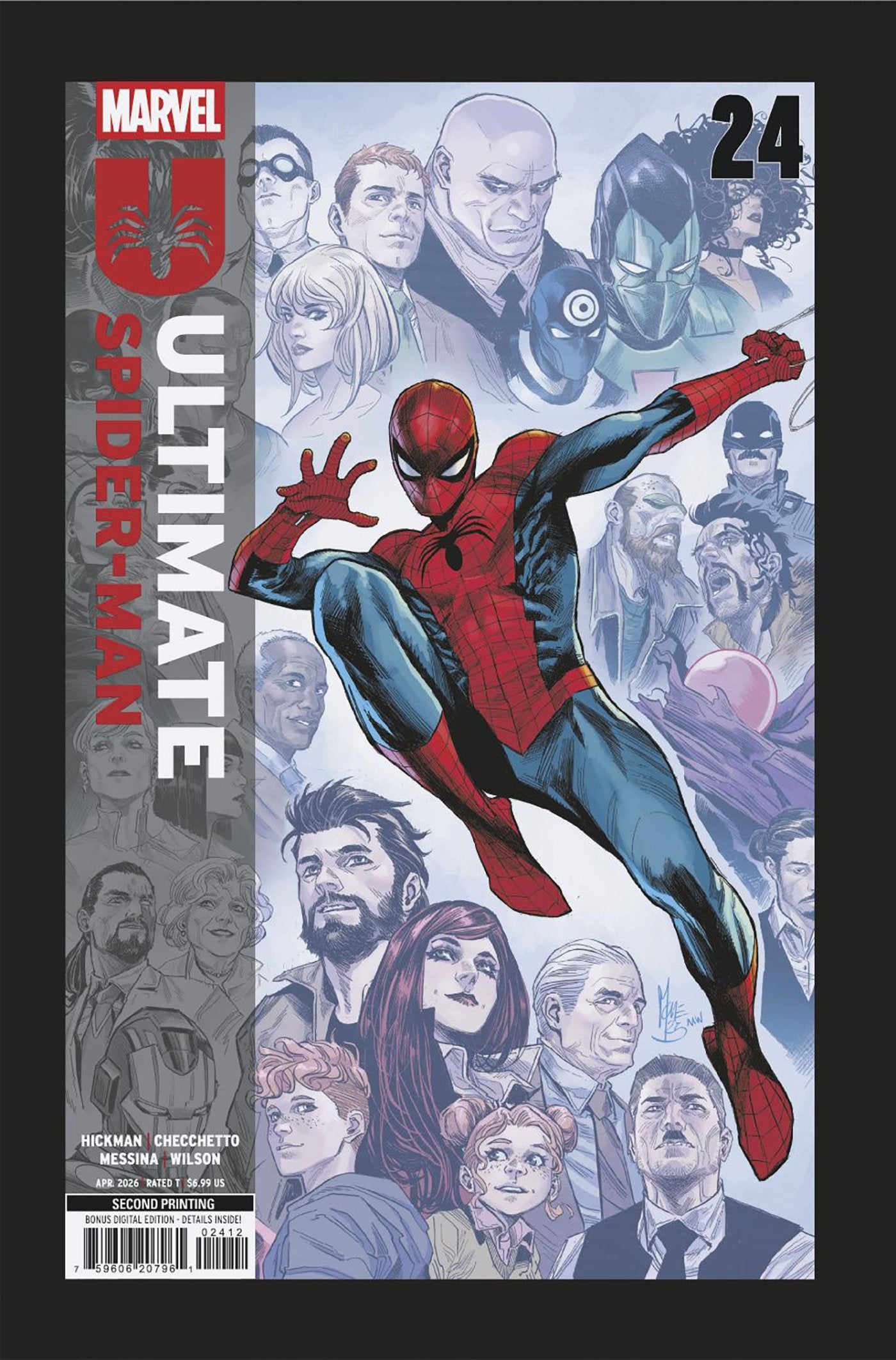 ULTIMATE SPIDER-MAN #24 MARCO CHECCHETTO 2ND PRINTING VARIANT (Order By 03/09/26) (Estimated In Store By 04/08/26)