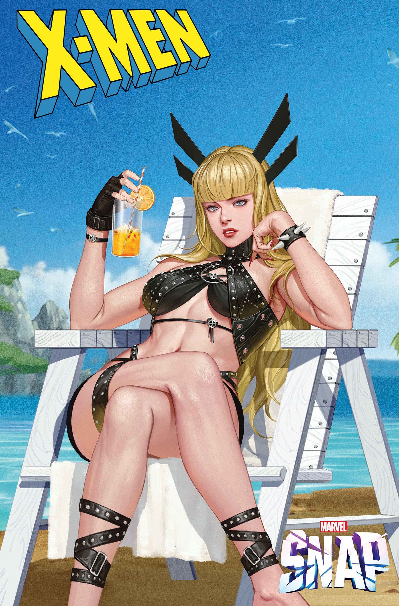 X-MEN #34 INHYUK LEE MARVEL SNAP SWIMSUIT VARIANT (Pre-Order by 06/29/26 | Est. In-Store: 07/29/26 | Ships after release)