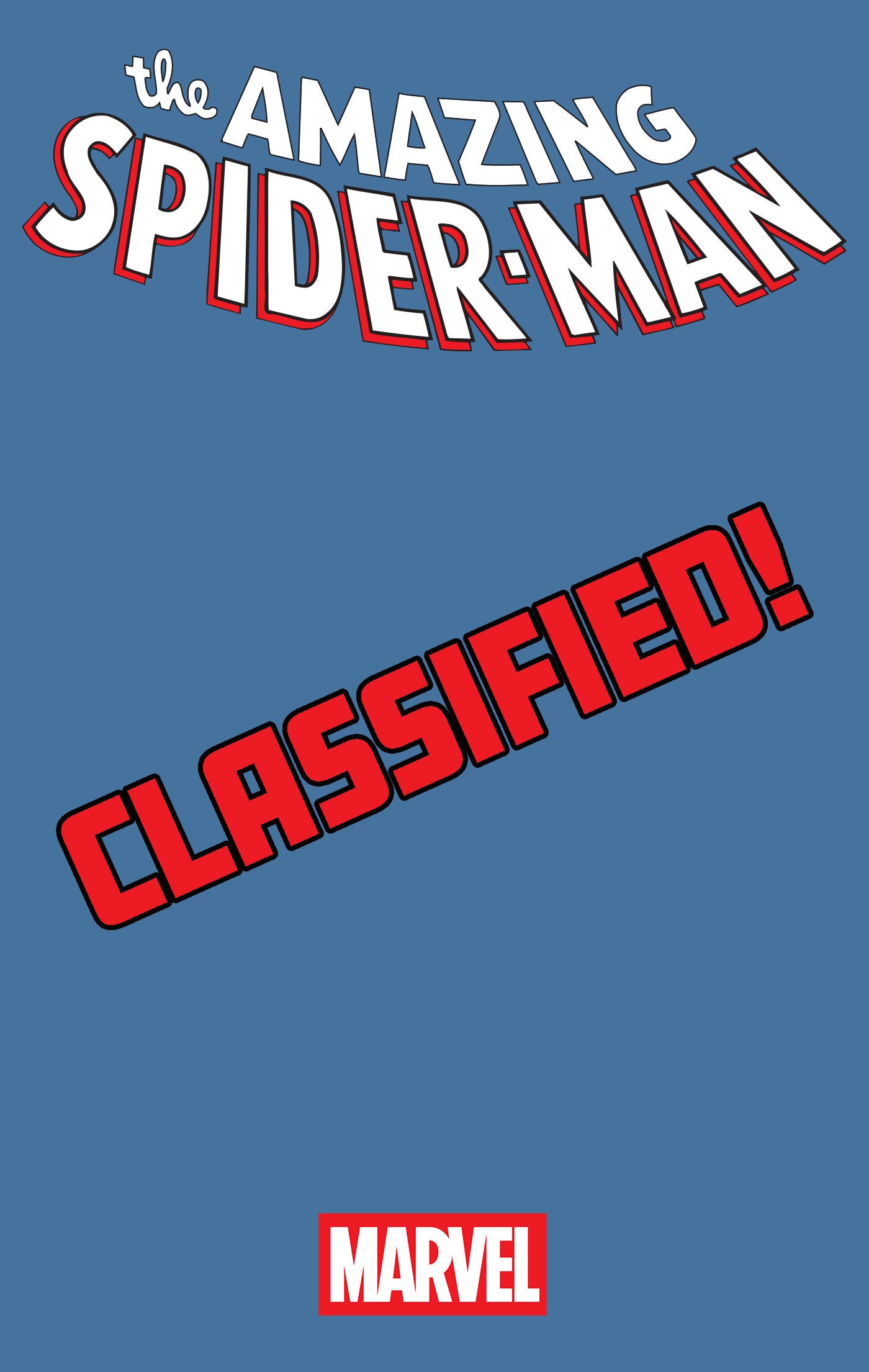 AMAZING SPIDER-MAN #35 TBD ARTIST CLASSIFIED FORESHADOW VARIANT (Pre-Order by 07/27/26 | Est. In-Store: 08/26/26 | Ships after release)
