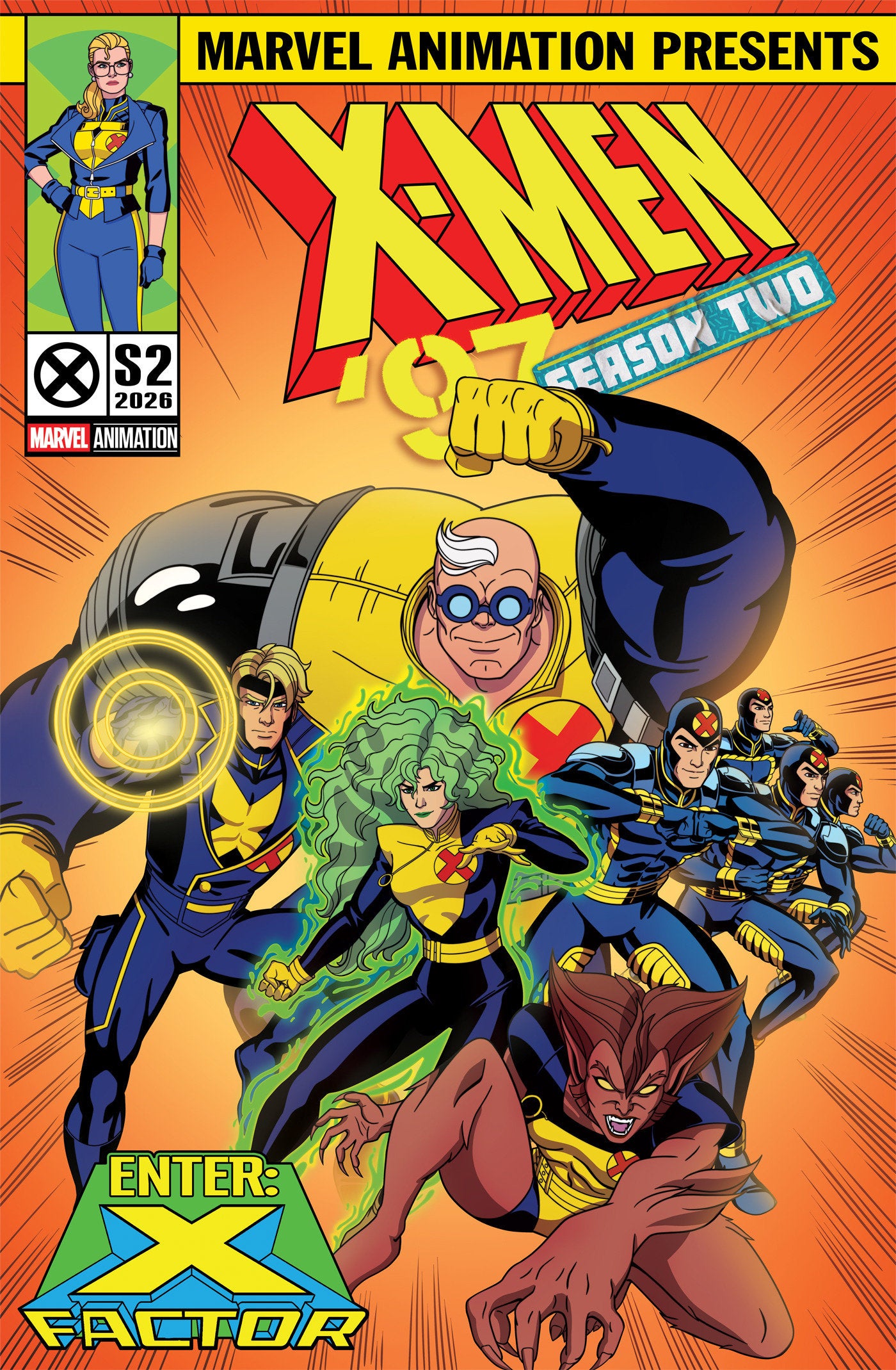 X-MEN '97: SEASON TWO #5 ADAM STAFFORD ANIMATION VARIANT (Pre-Order by 09/14/26 | Est. In-Store: 10/14/26 | Ships after release)