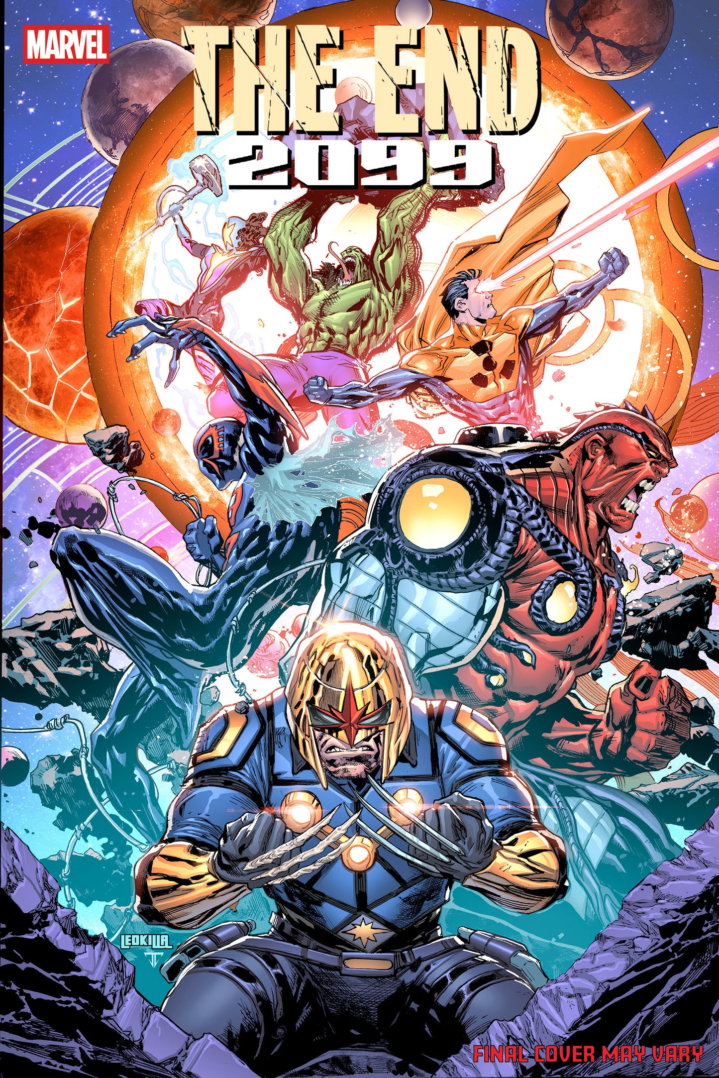 THE END 2099 #4 KEN LASHLEY BATTLE VARIANT (Order By 02/09/26) (Estimated In Store By 03/11/26)