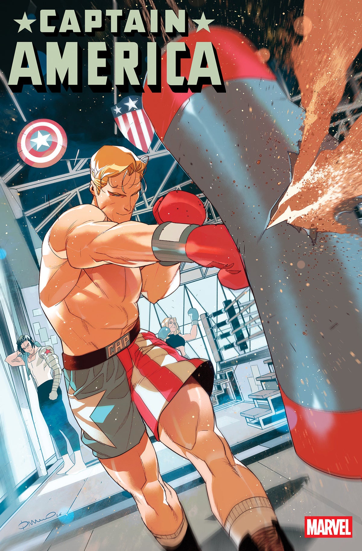 CAPTAIN AMERICA #17 SIMONE DI MEO WORKOUT VARIANT (Pre-Order by 10/05/26 | Est. In-Store: 11/11/26 | Ships after release)