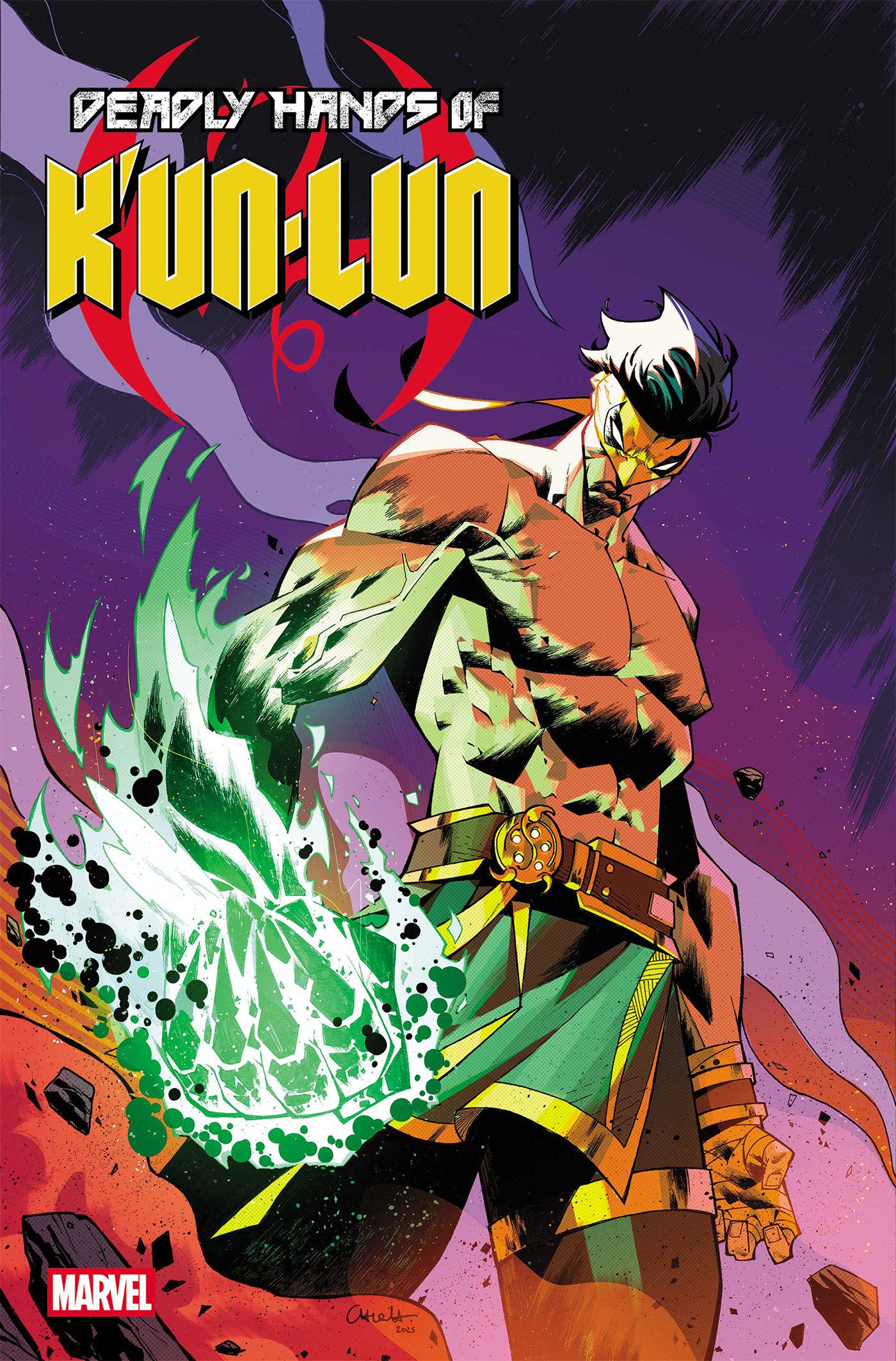 DEADLY HANDS OF K'UN-LUN #4 LEO CHIOLA IRON FIST VARIANT (Order By 04/20/26) (Estimated In Store By 05/20/26)