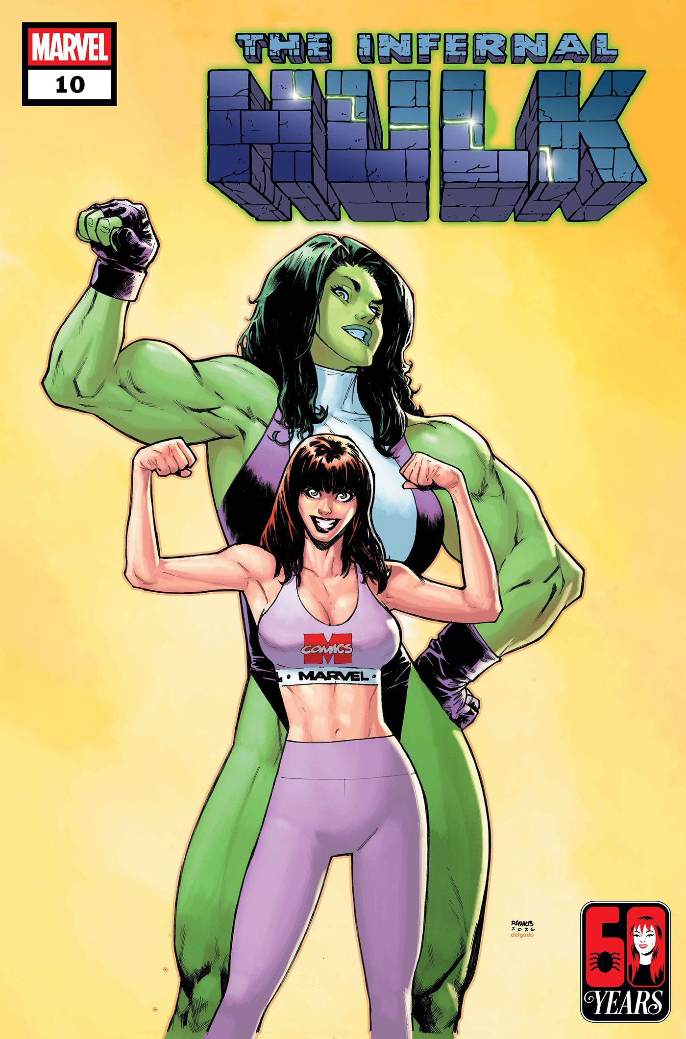 INFERNAL HULK #10 HUMBERTO RAMOS MARY JANE WATSON VARIANT (Pre-Order by 07/13/26 | Est. In-Store: 08/12/26 | Ships after release)