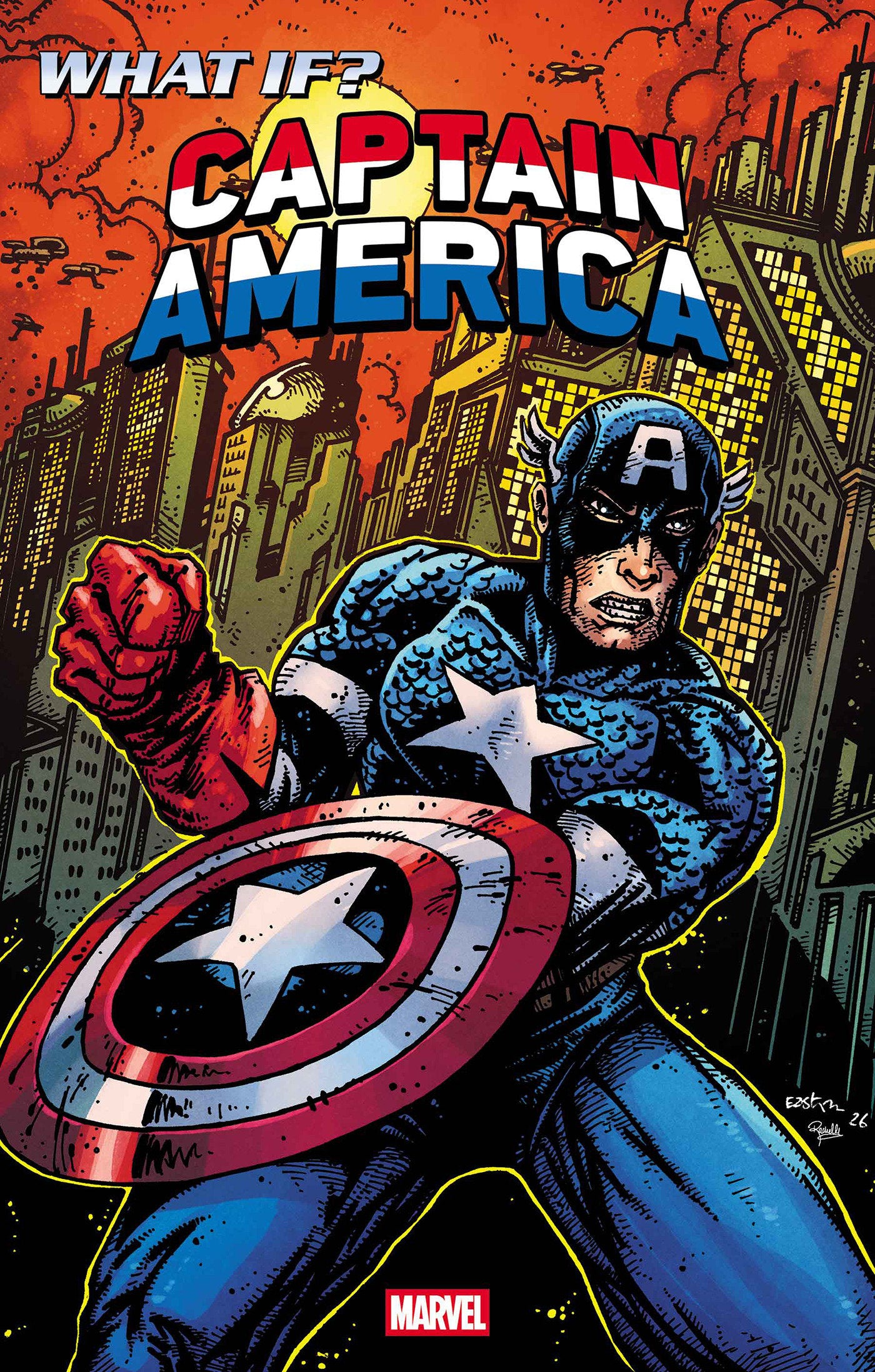 WHAT IF...? CAPTAIN AMERICA #1 KEVIN EASTMAN VARIANT (Pre-Order by 07/06/26 | Est. In-Store: 08/05/26 | Ships after release)