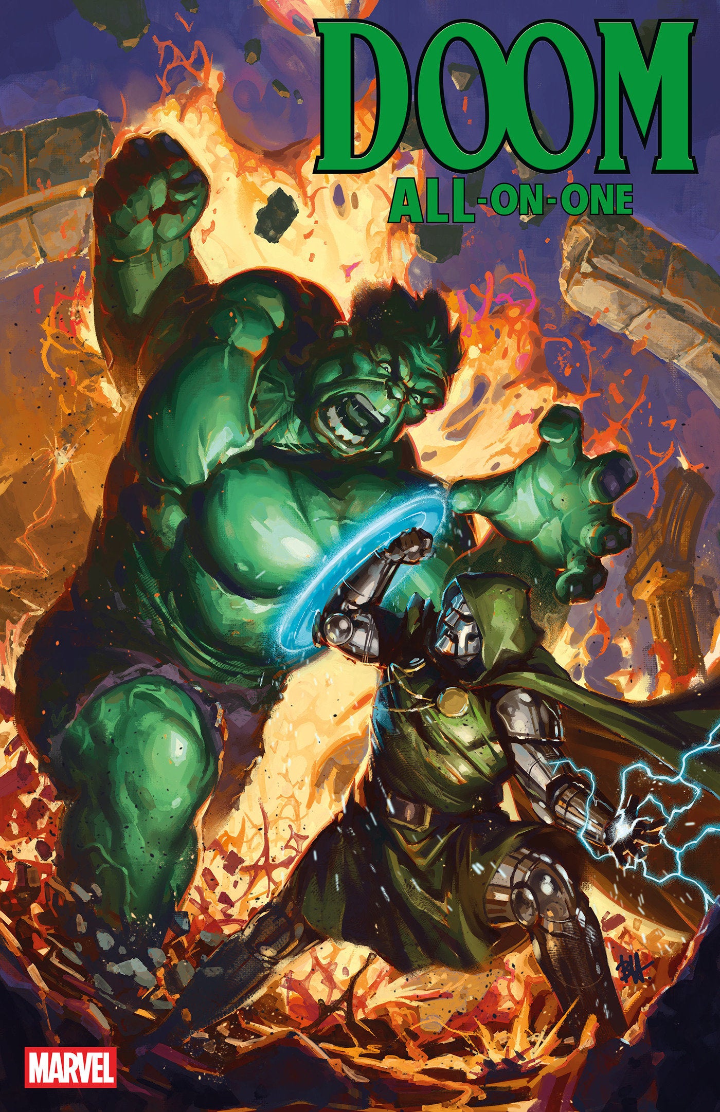 DOOM ALL-ON-ONE #1 BEN HARVEY VARIANT (Pre-Order by 08/31/26 | Est. In-Store: 10/14/26 | Ships after release)