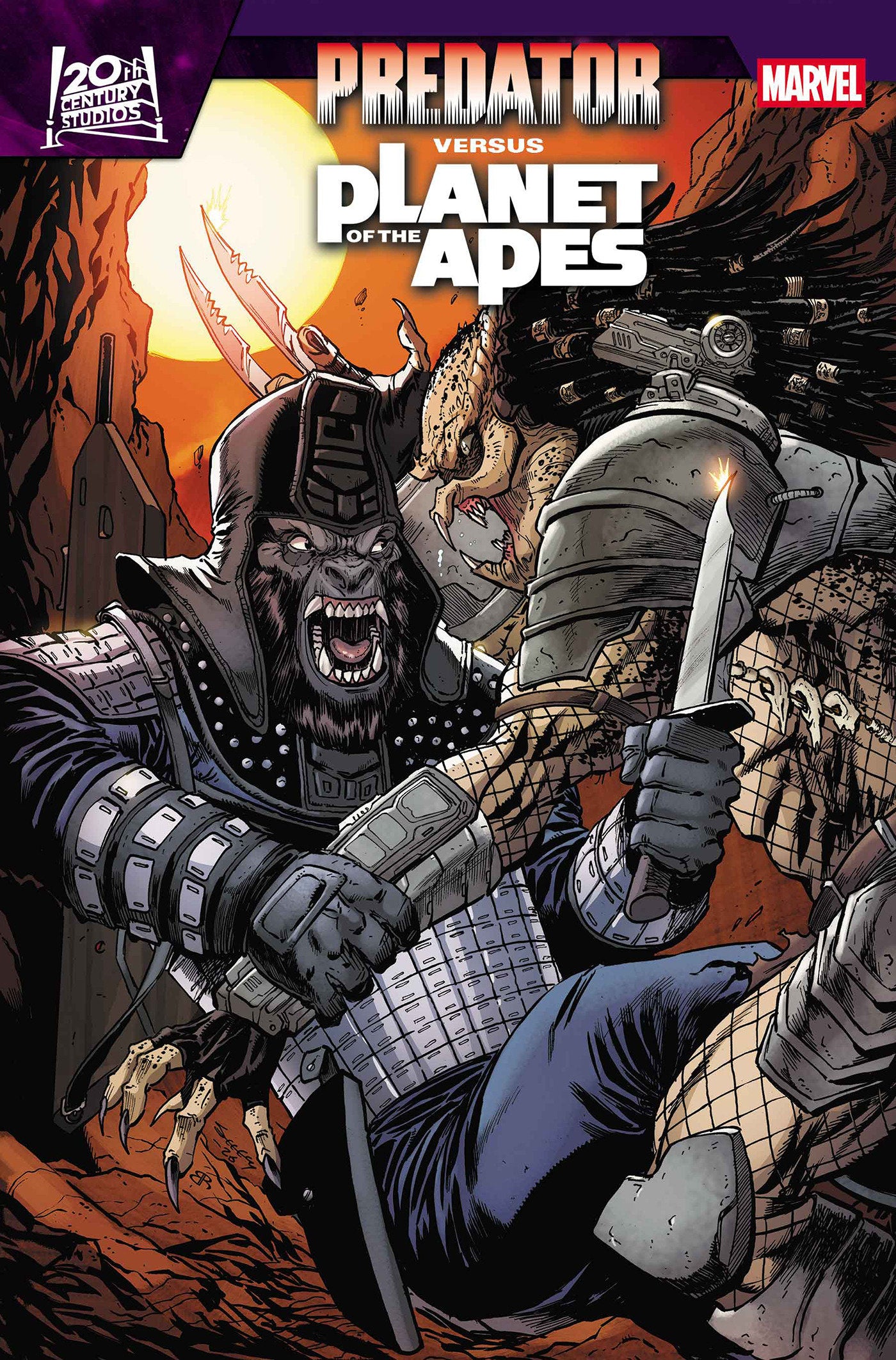 PREDATOR VS. THE PLANET OF THE APES #1 TIM SEELEY VARIANT (Pre-Order by 06/15/26 | Est. In-Store: 07/29/26 | Ships after release)