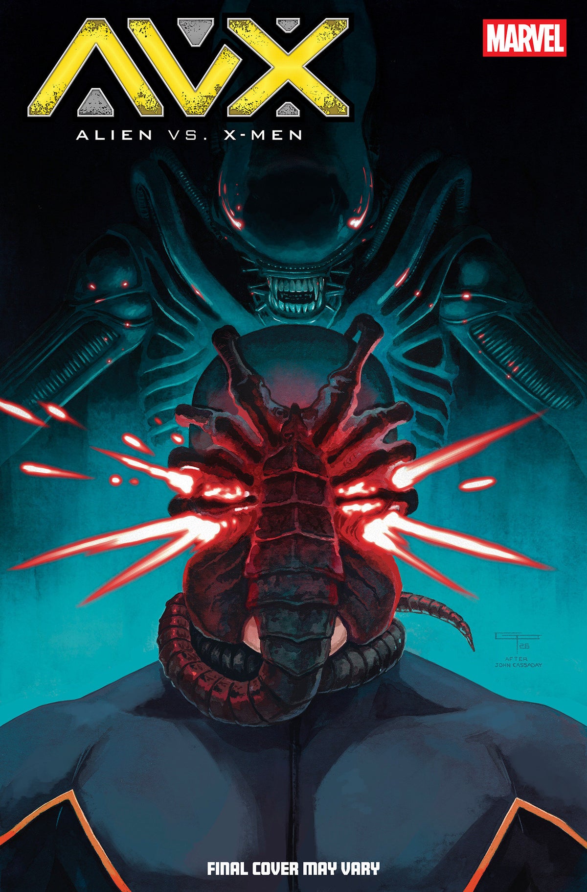 ALIEN VS. X-MEN #2 GERMAN PERALTA VARIANT (Pre-Order by 09/28/26 | Est. In-Store: 10/28/26 | Ships after release)