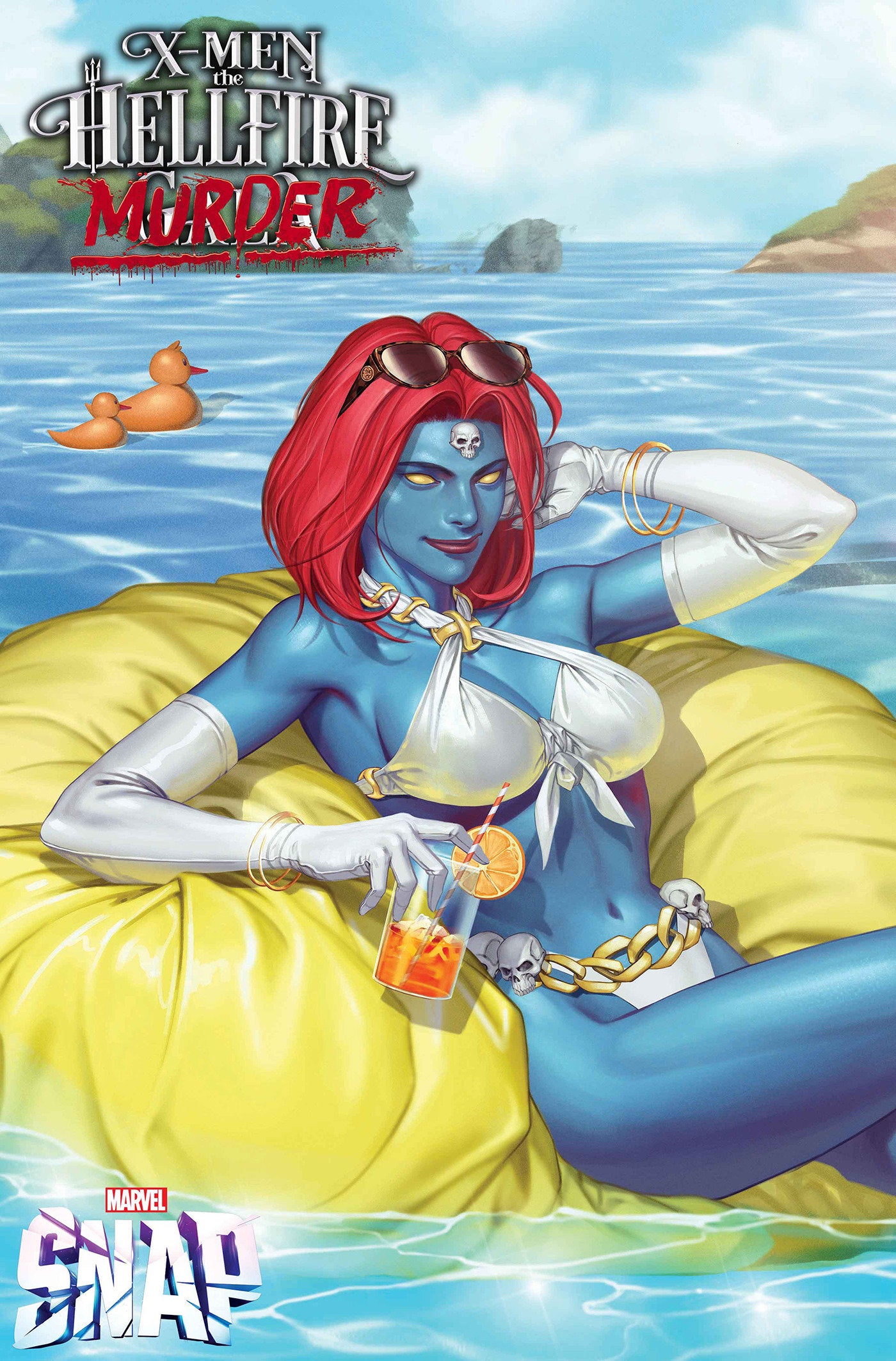 X-MEN: THE HELLFIRE MURDER #1 INHYUK LEE MARVEL SNAP SWIMSUIT VARIANT (Pre-Order by 06/22/26 | Est. In-Store: 07/22/26 | Ships after release)
